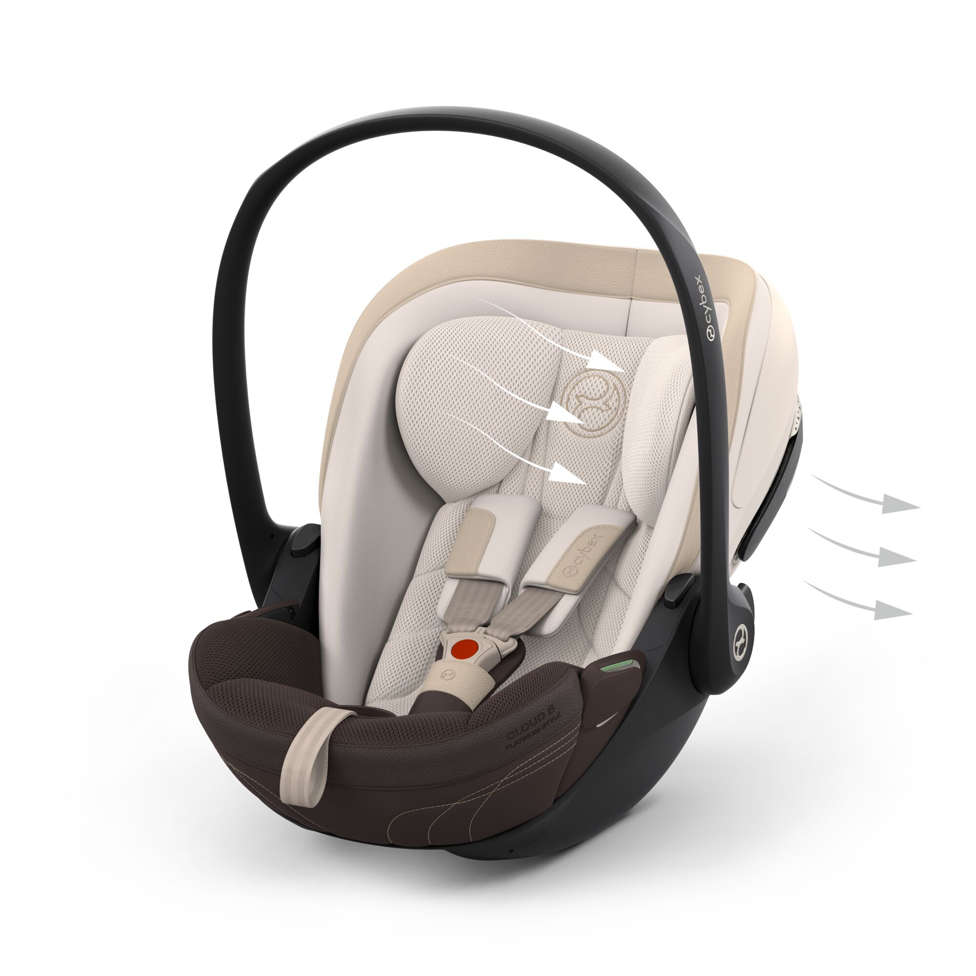 CYBEX Cloud S Style Amber Brown