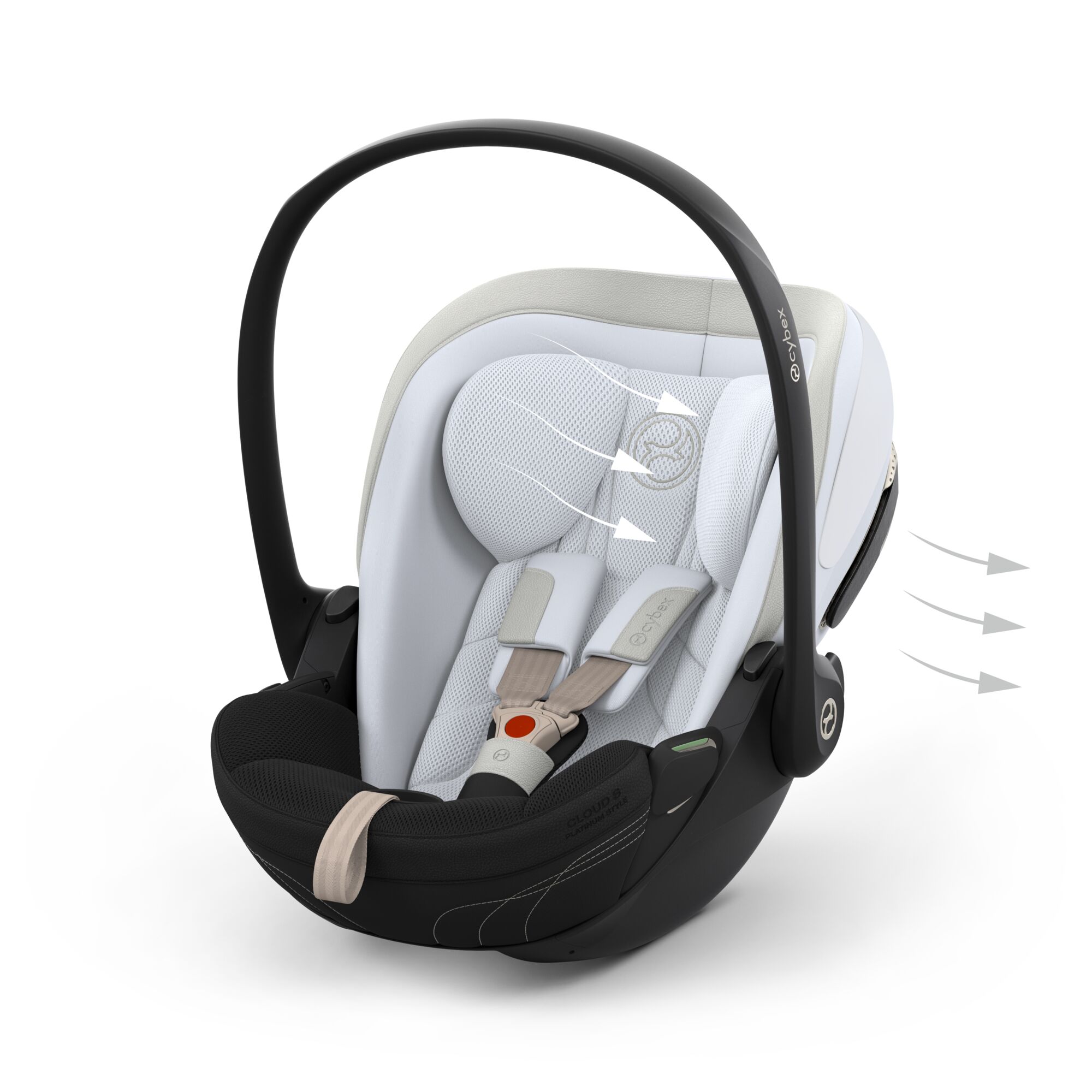 CYBEX Cloud S Style Misty Grey