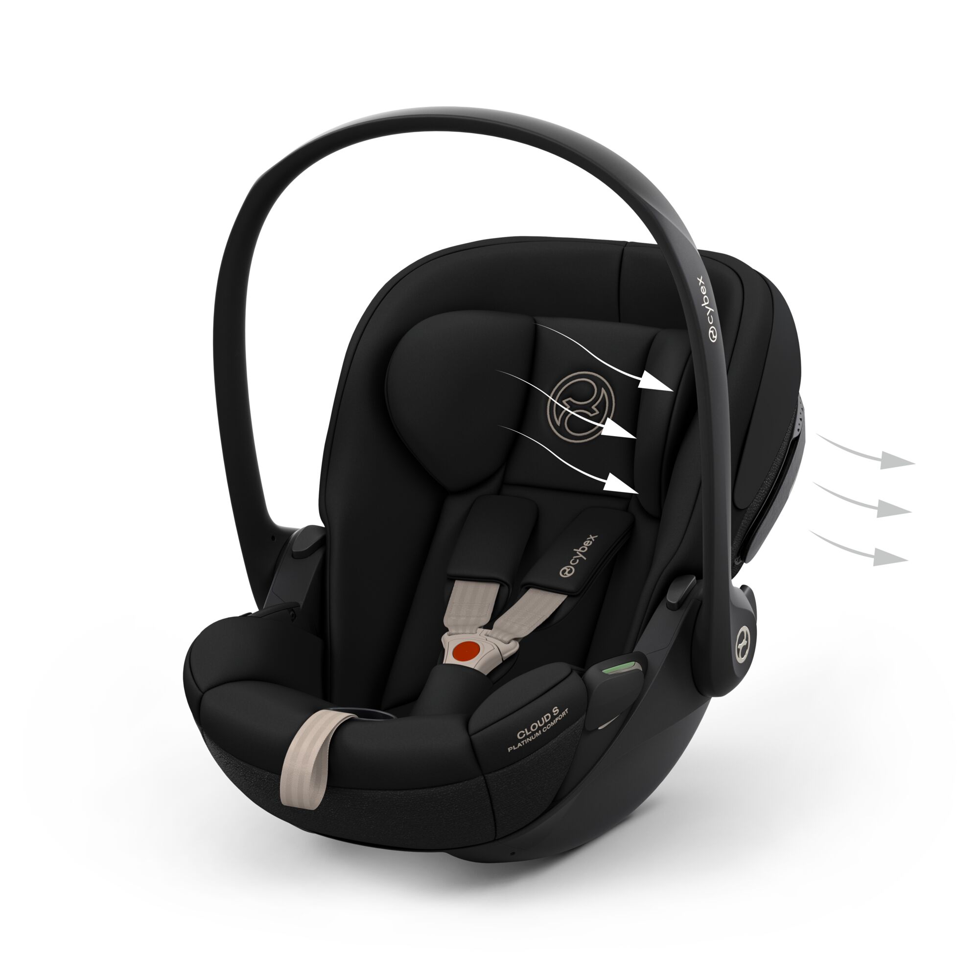 CYBEX Cloud S Sepia Black