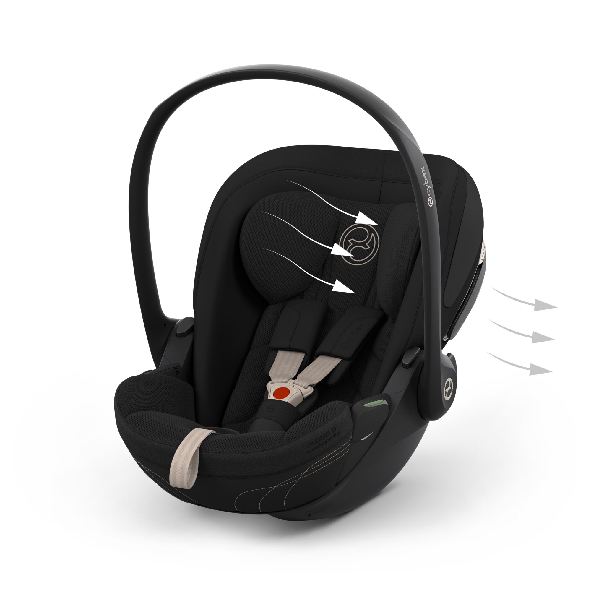 CYBEX Cloud S Style Sepia Black