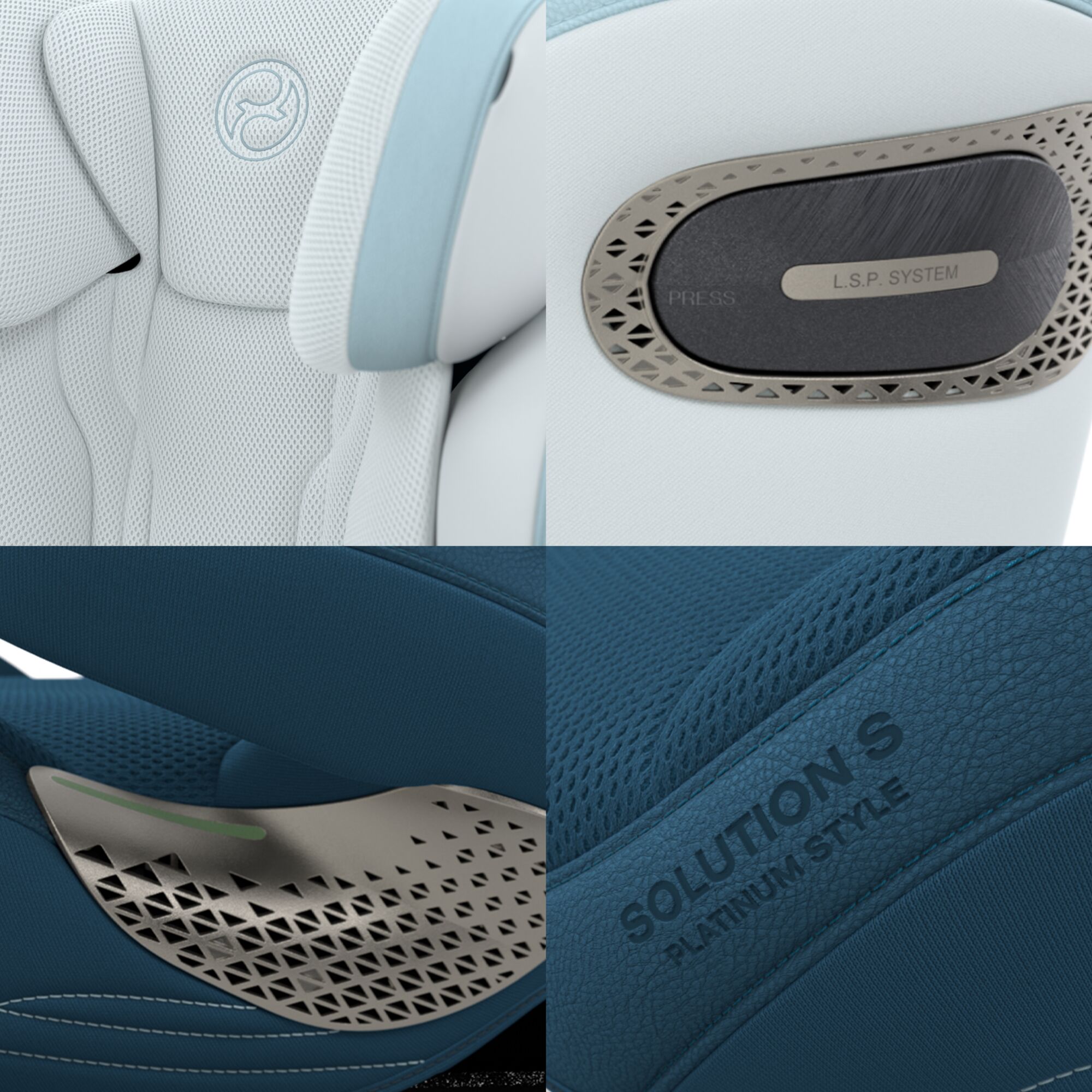 CYBEX Solution S Style Autosedačka Opal Blue