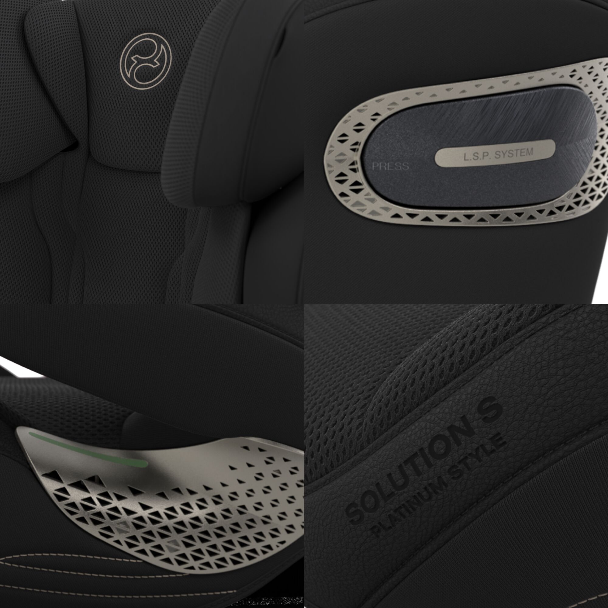CYBEX Solution S Style Autosedačka Sepia Black