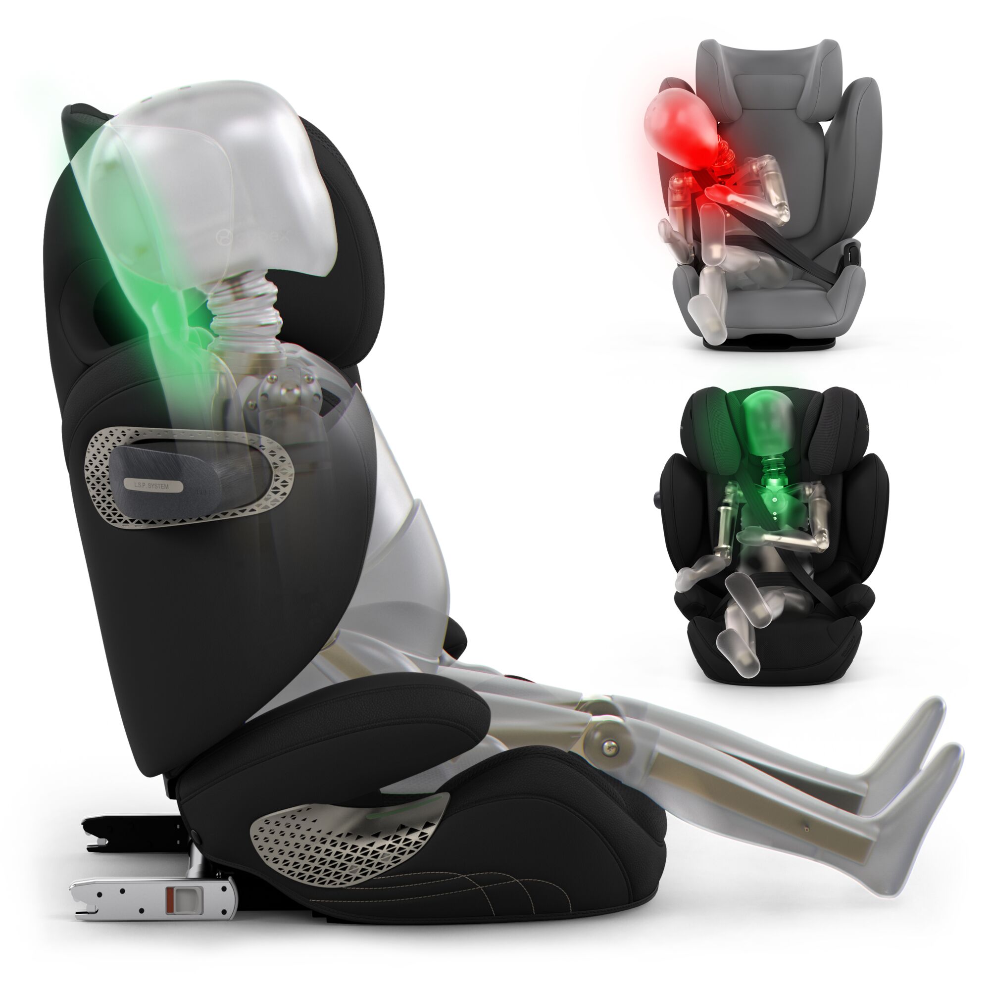 CYBEX Solution S Style Autosedačka Off White