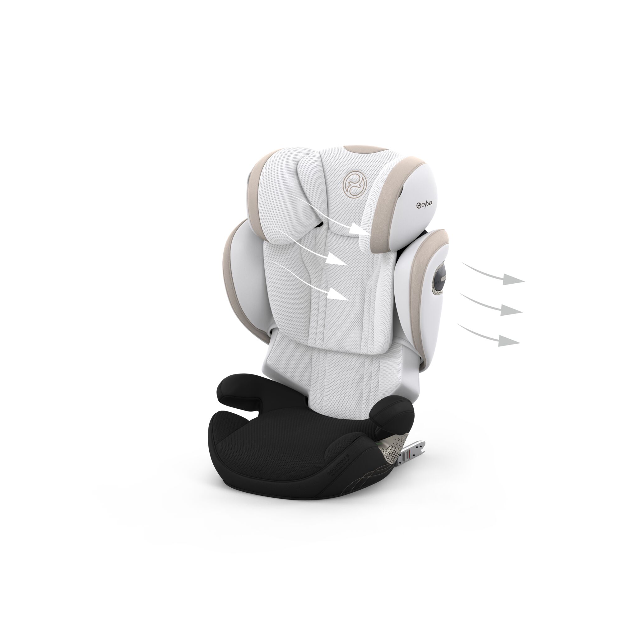CYBEX Solution S Style Autosedačka Off White