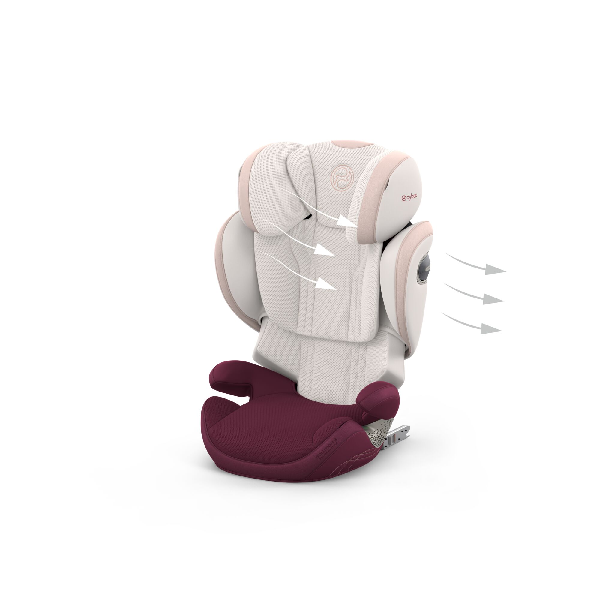 CYBEX Solution S Style Autosedačka Ouartz Pink