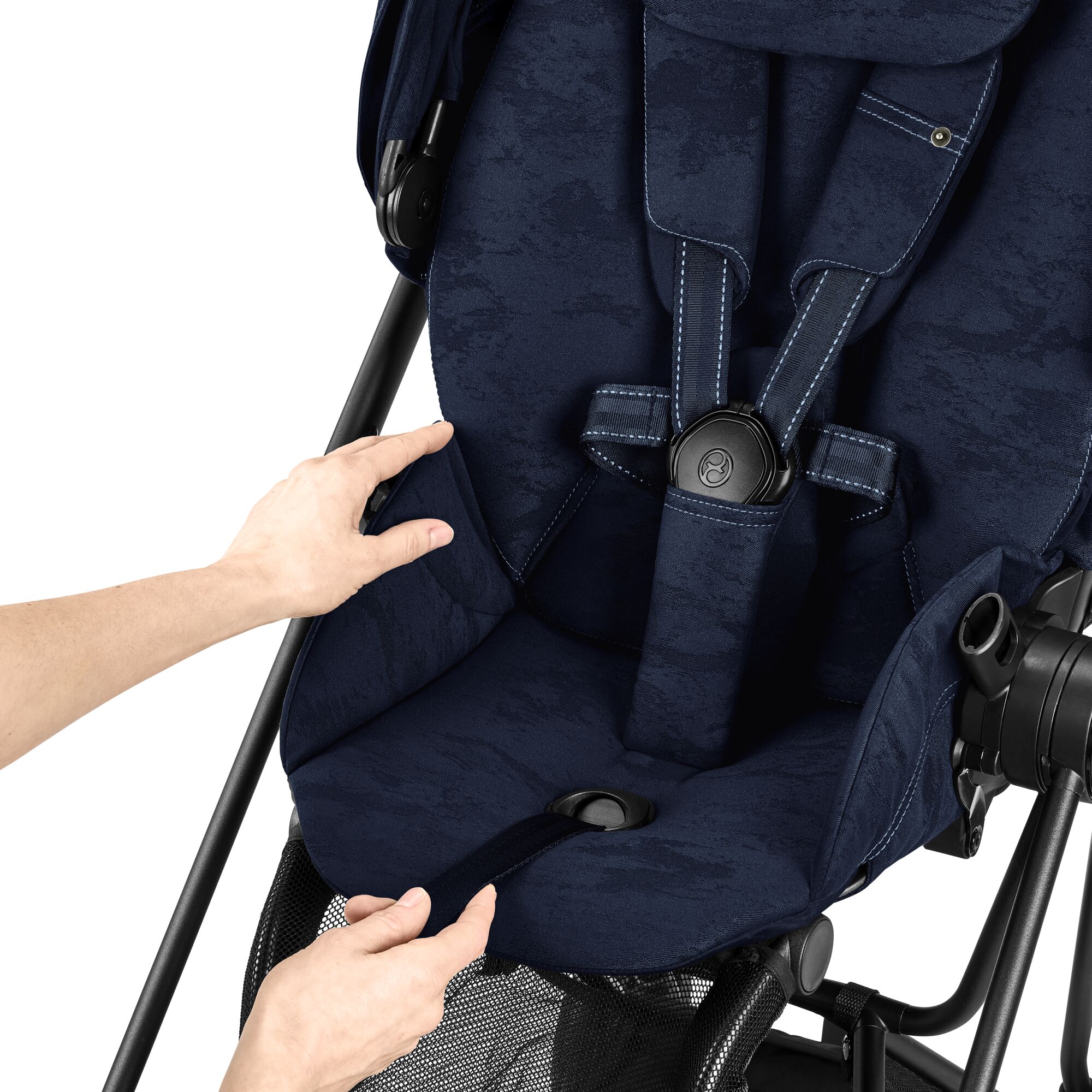 CYBEX MIOS Seat Pack Rebellious Luxury Denim Blue - poťah športovej časti
