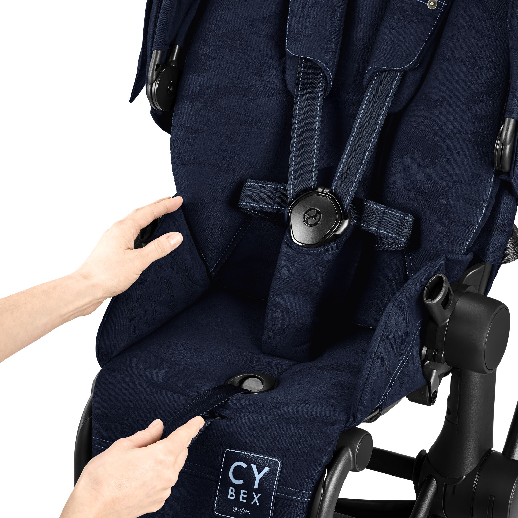 CYBEX PRIAM Seat Pack Rebellious Luxury Denim Blue - poťah športovej časti