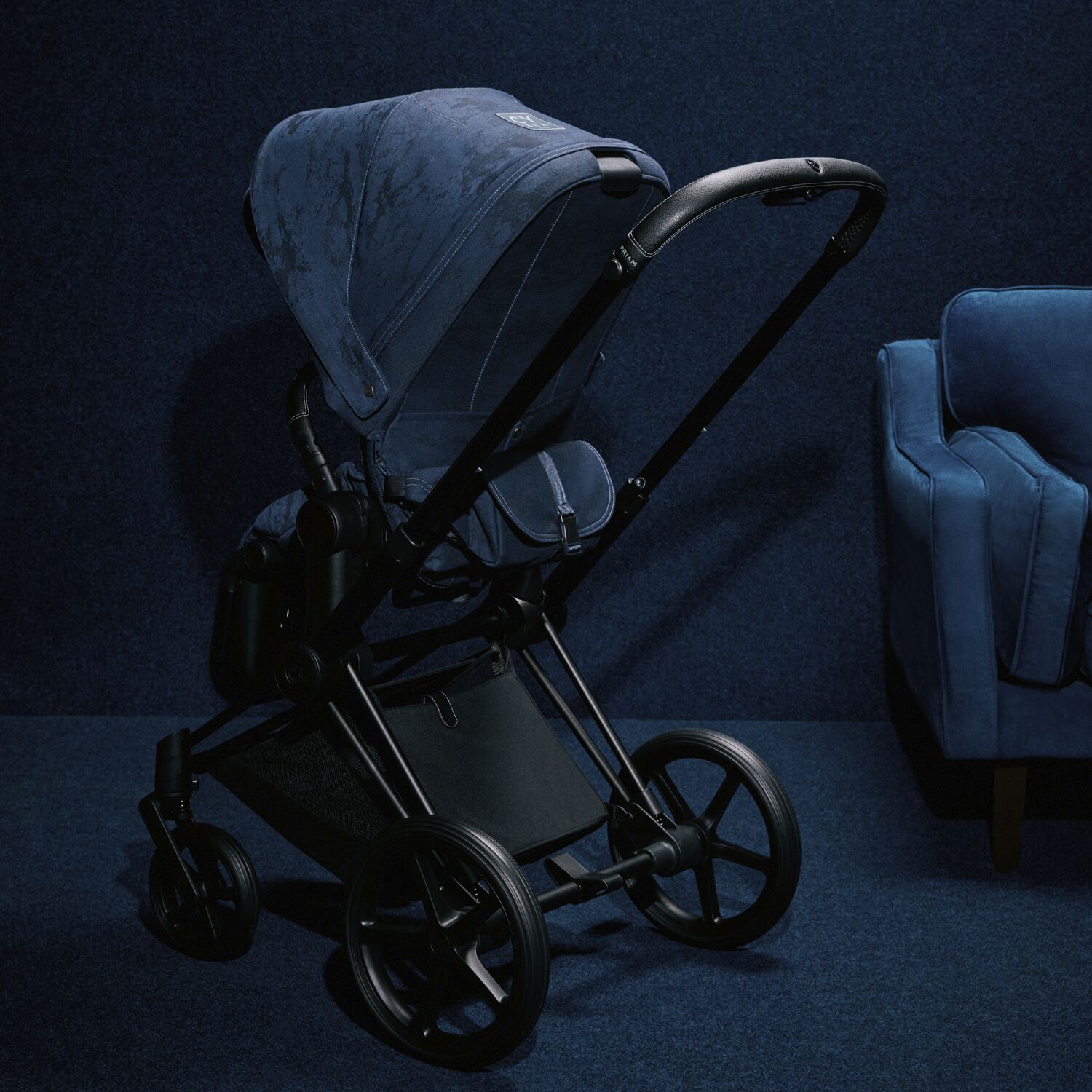 CYBEX PRIAM Seat Pack Rebellious Luxury Denim Blue - poťah športovej časti