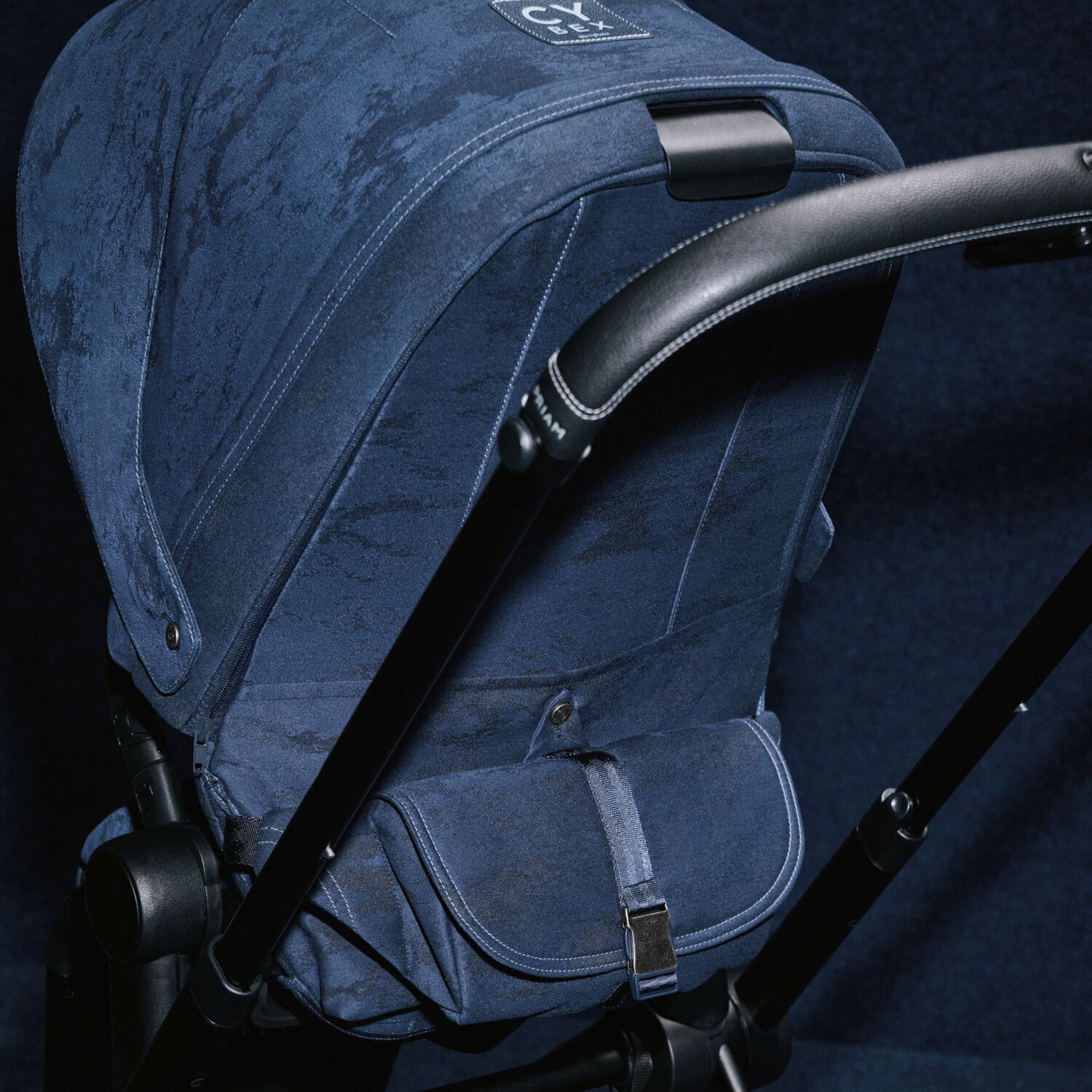 CYBEX PRIAM Seat Pack Rebellious Luxury Denim Blue - poťah športovej časti