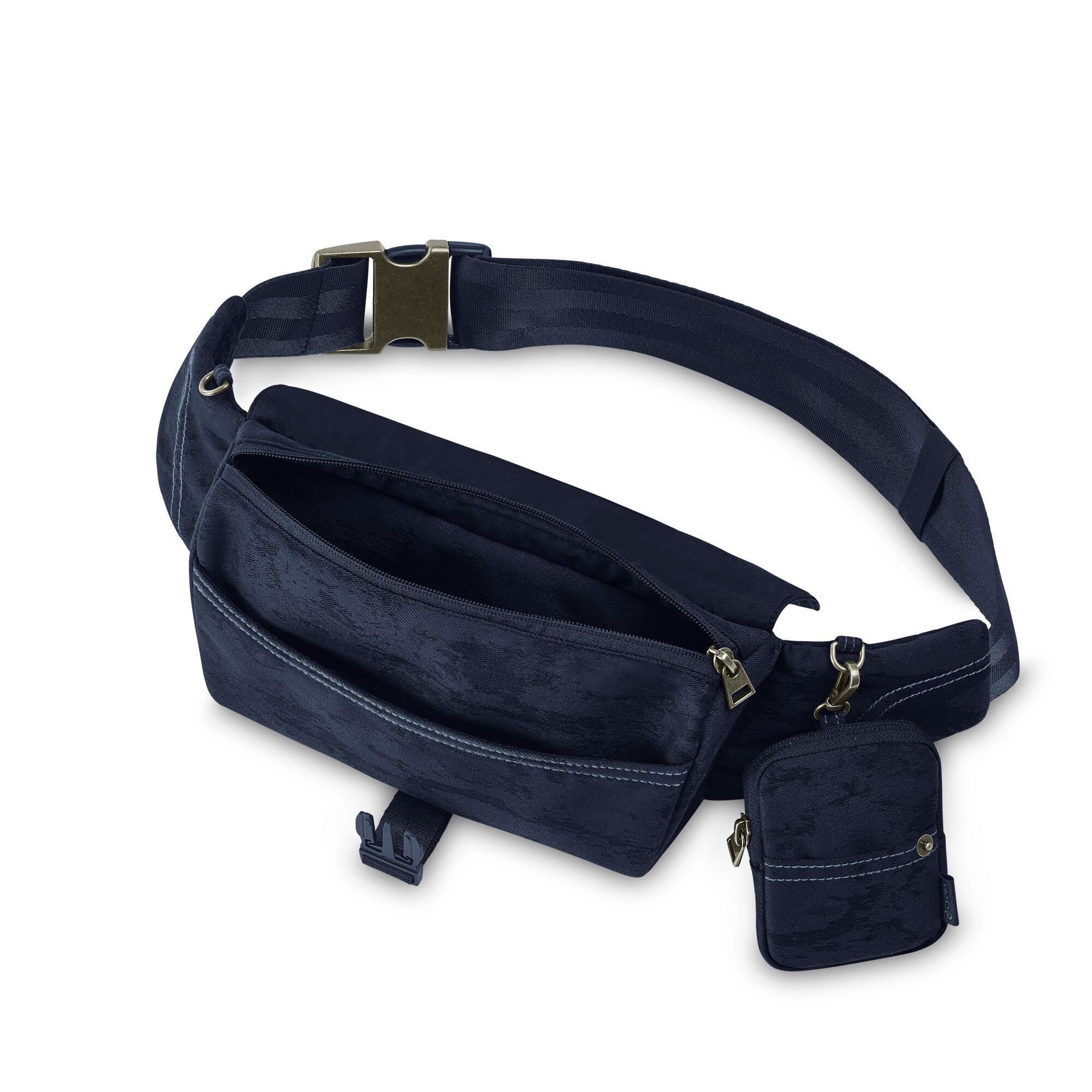 CYBEX Ľadvinka Belt Bag Rebellious Luxury Denim Blue