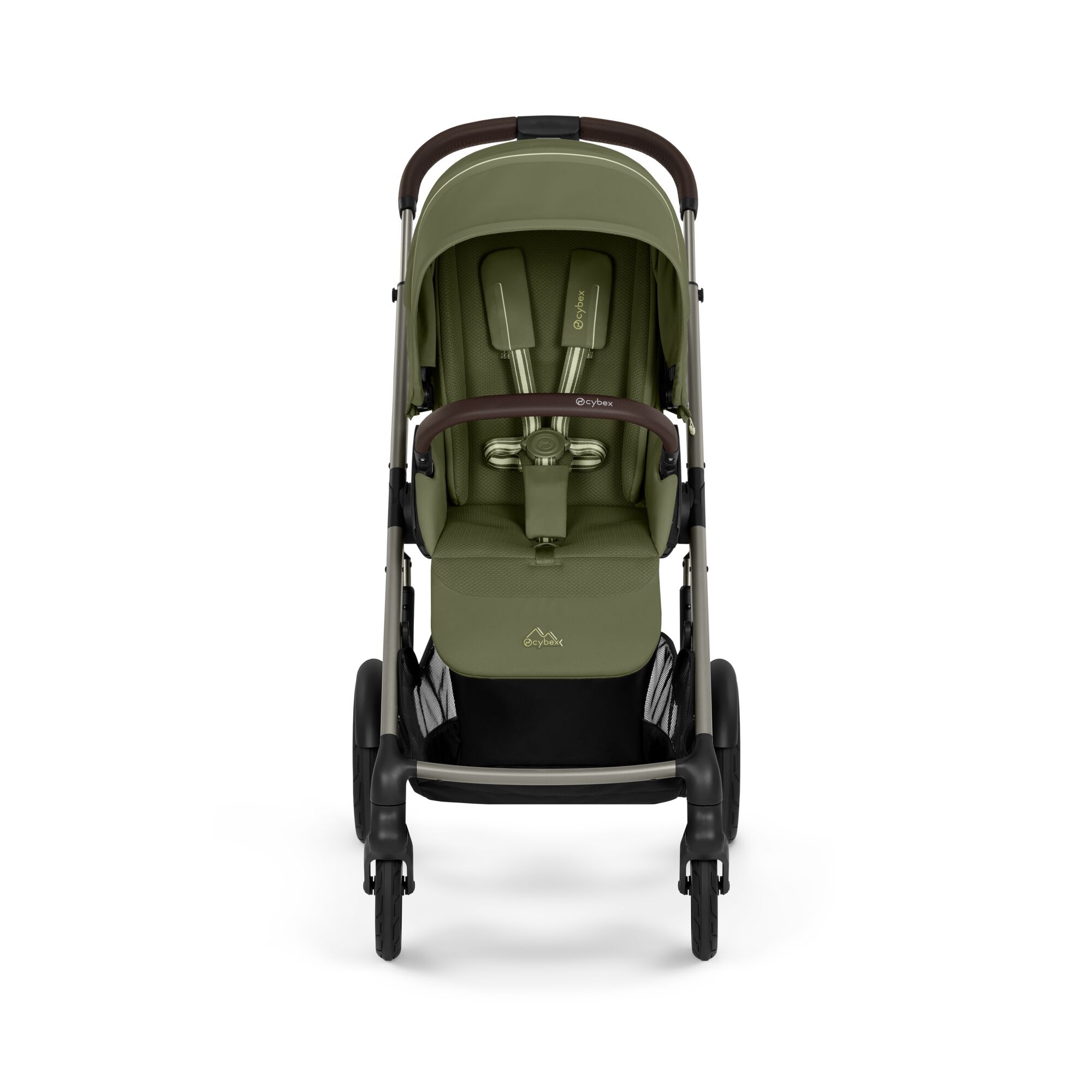 CYBEX TALOS S LUX Moss Green - taupe rám