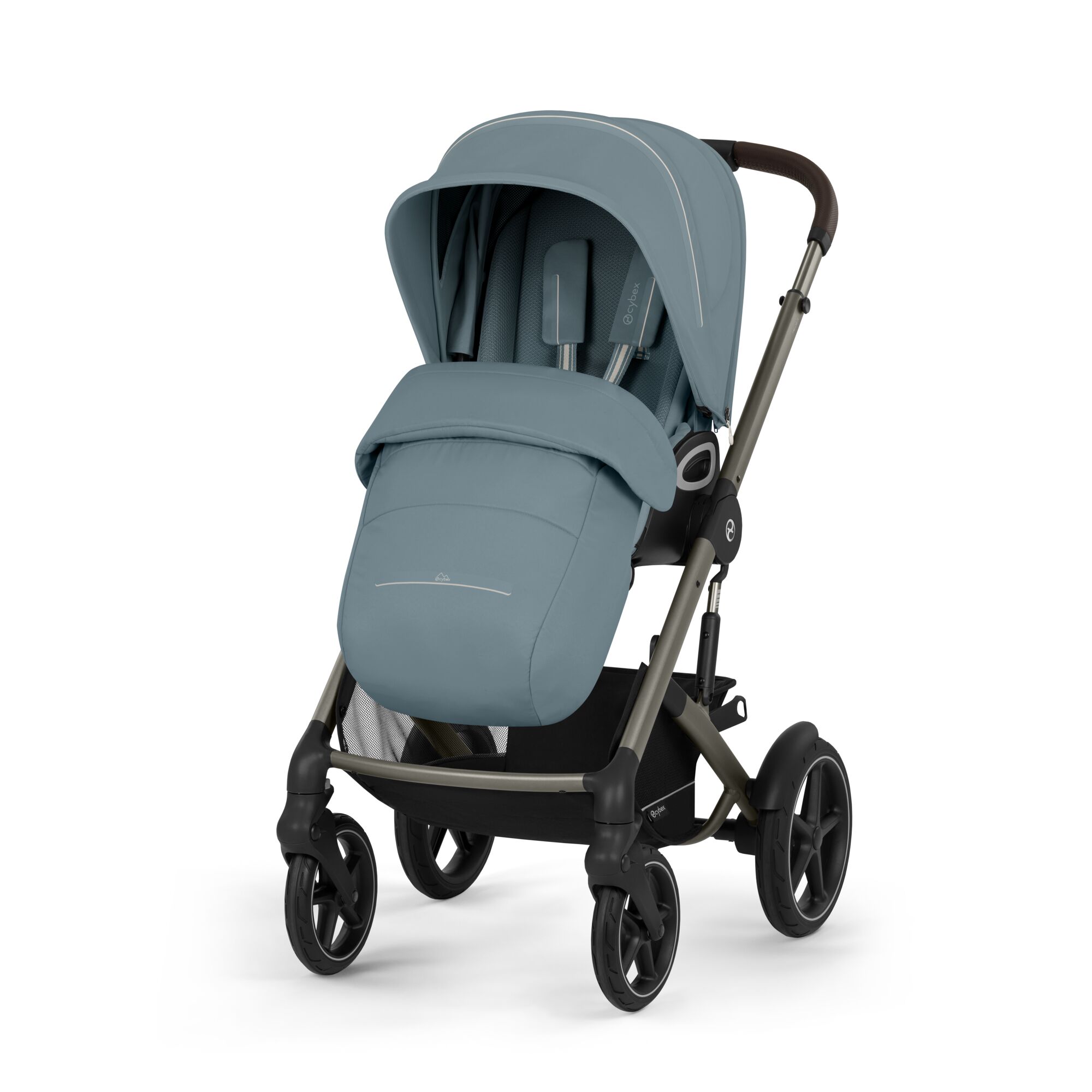 CYBEX TALOS S LUX Stormy Blue - taupe rám