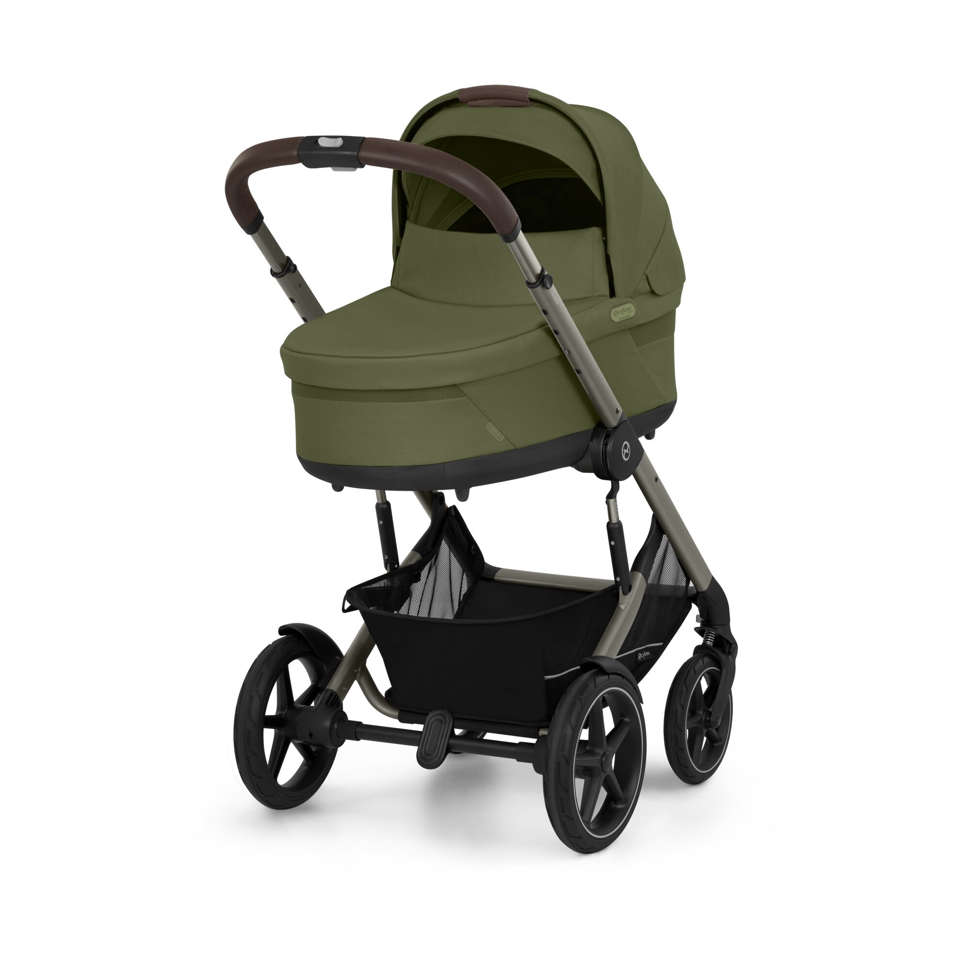CYBEX TALOS S LUX Moss Green - taupe rám