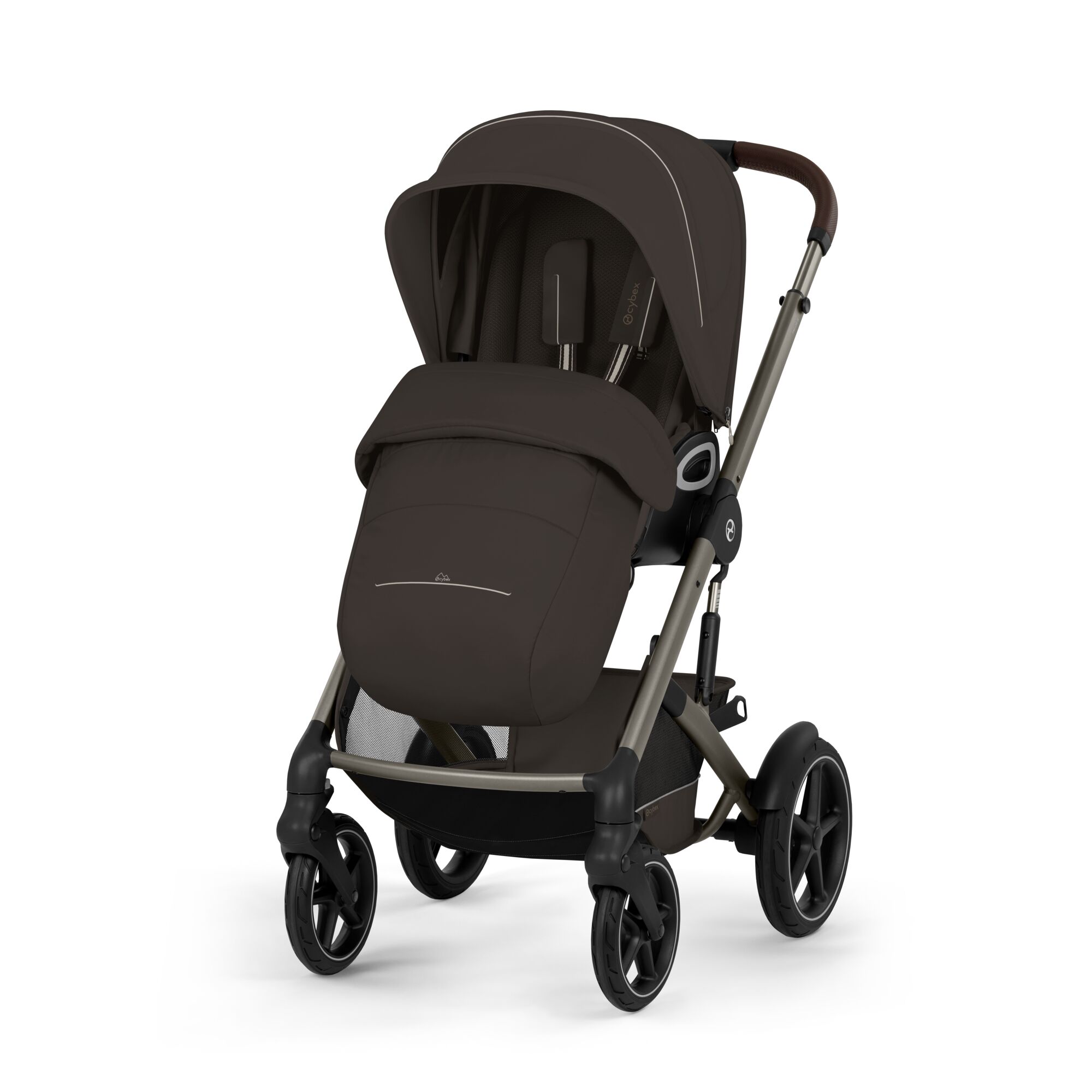 CYBEX TALOS S LUX športový kočík TAUPE CHOCOLATE BROWN 2026