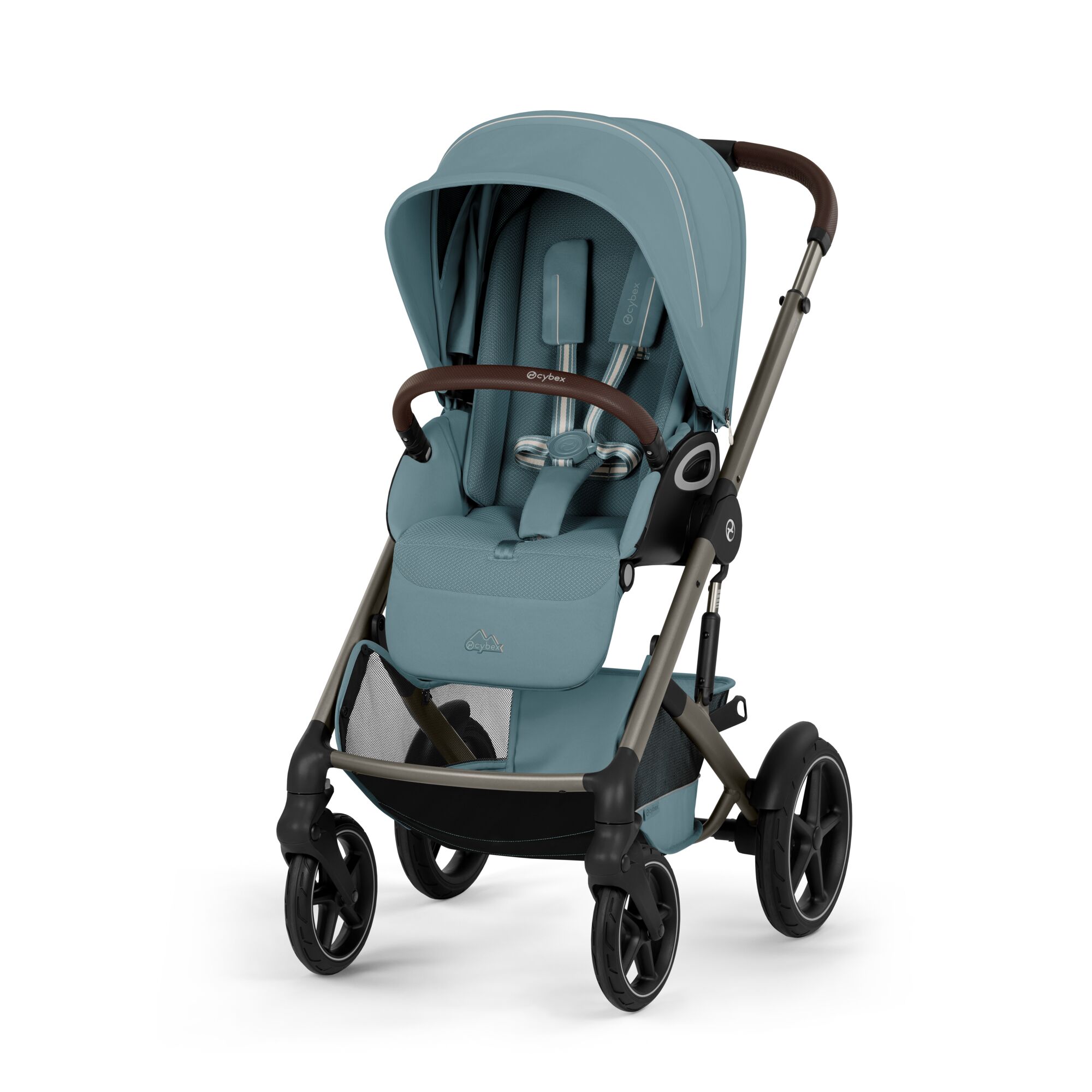 CYBEX TALOS S LUX Kombinovaný kočík so skladacou vaničkou TAUPE STORMY BLUE 2026