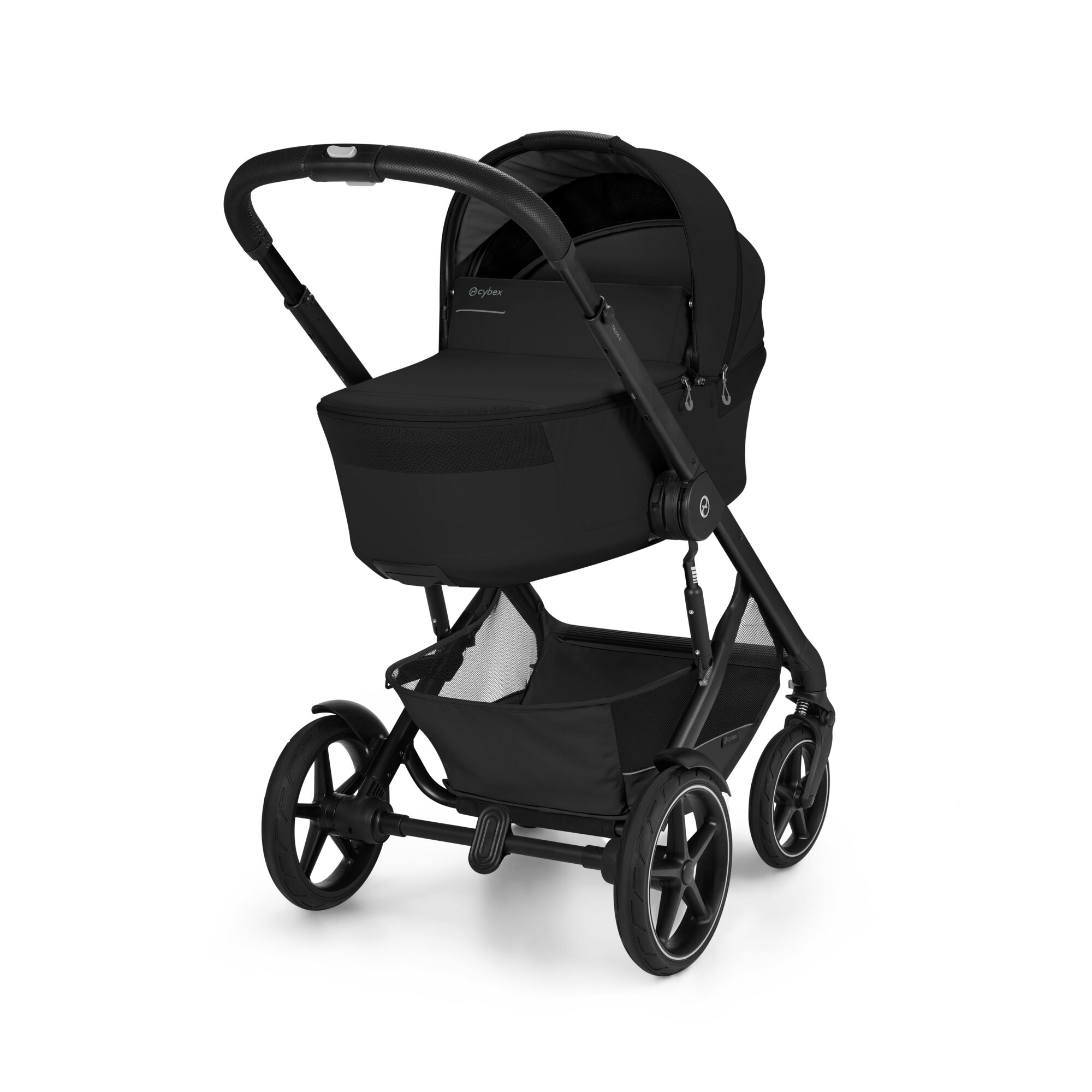 CYBEX TALOS S LUX Kombinovaný kočík so skladacou vaničkou BLACK MOON BLACK 2026