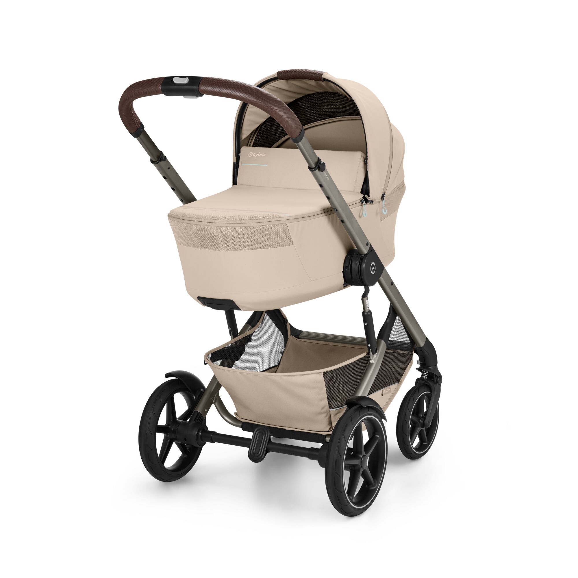 CYBEX TALOS S LUX Kombinovaný kočík so skladacou vaničkou TAUPE ALMOND BEIGE 2026