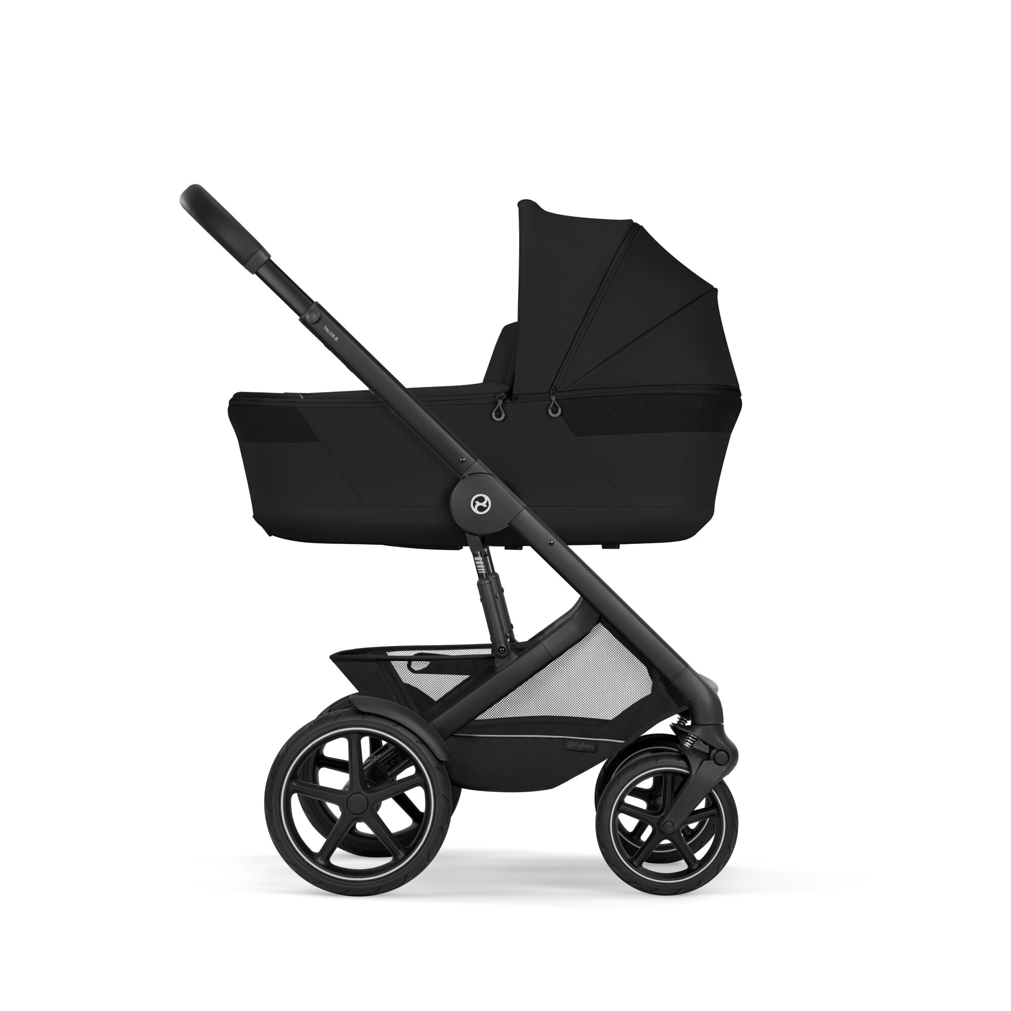 CYBEX TALOS S LUX Kombinovaný kočík so skladacou vaničkou BLACK MOON BLACK 2026