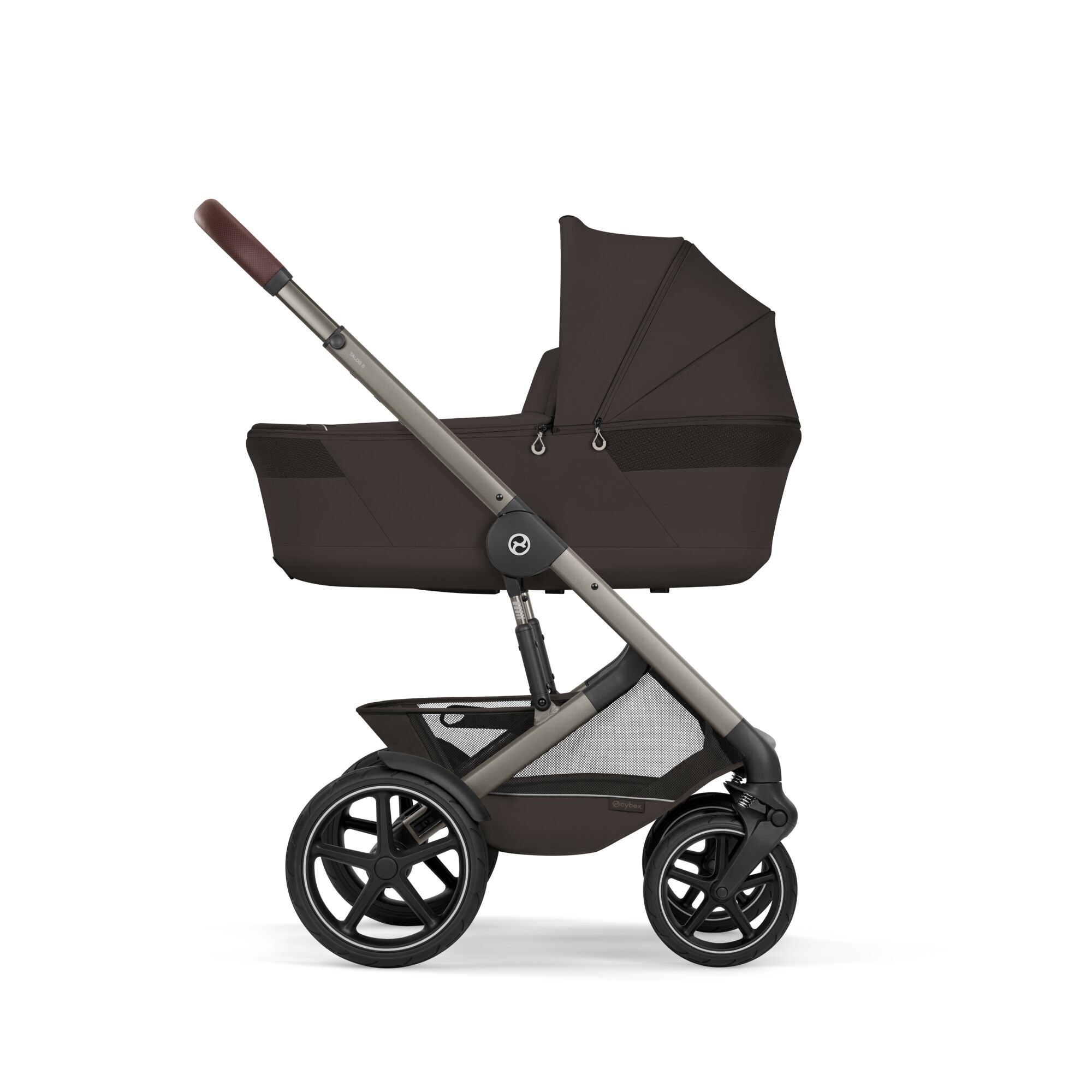 CYBEX TALOS S LUX Kombinovaný kočík so skladacou vaničkou TAUPE CHOCOLATE BROWN 2026
