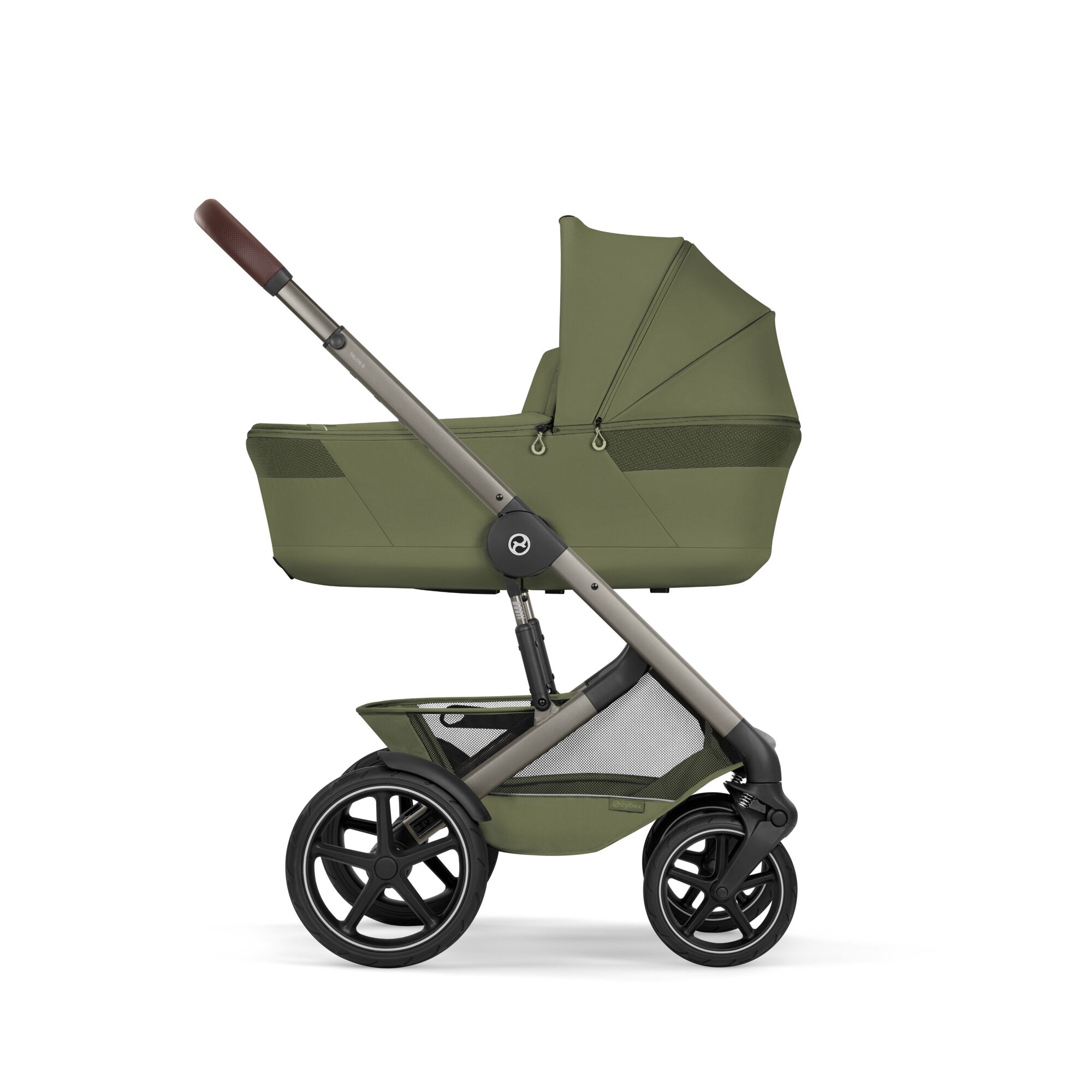 CYBEX TALOS S LUX Kombinovaný kočík so skladacou vaničkou TAUPE MOSS GREEN 2026
