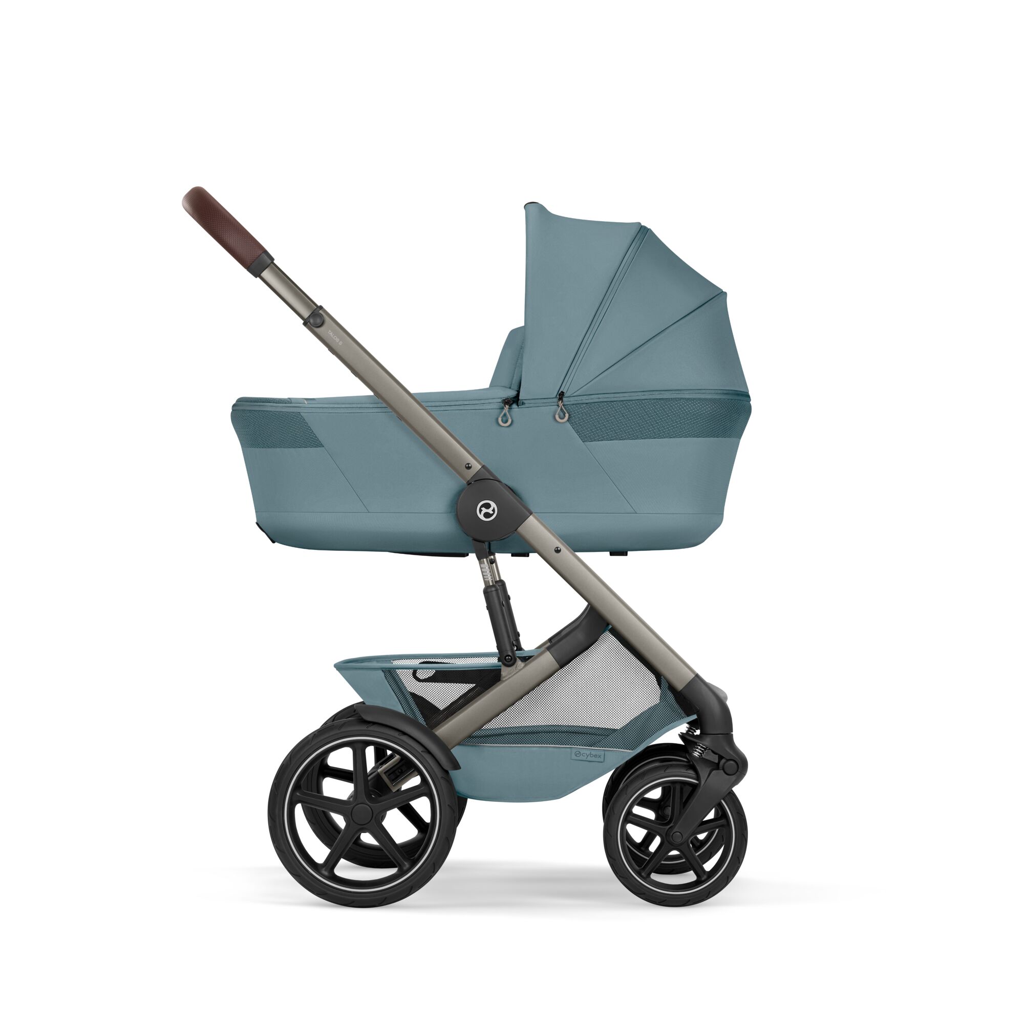 CYBEX TALOS S LUX Kombinovaný kočík so skladacou vaničkou TAUPE STORMY BLUE 2026