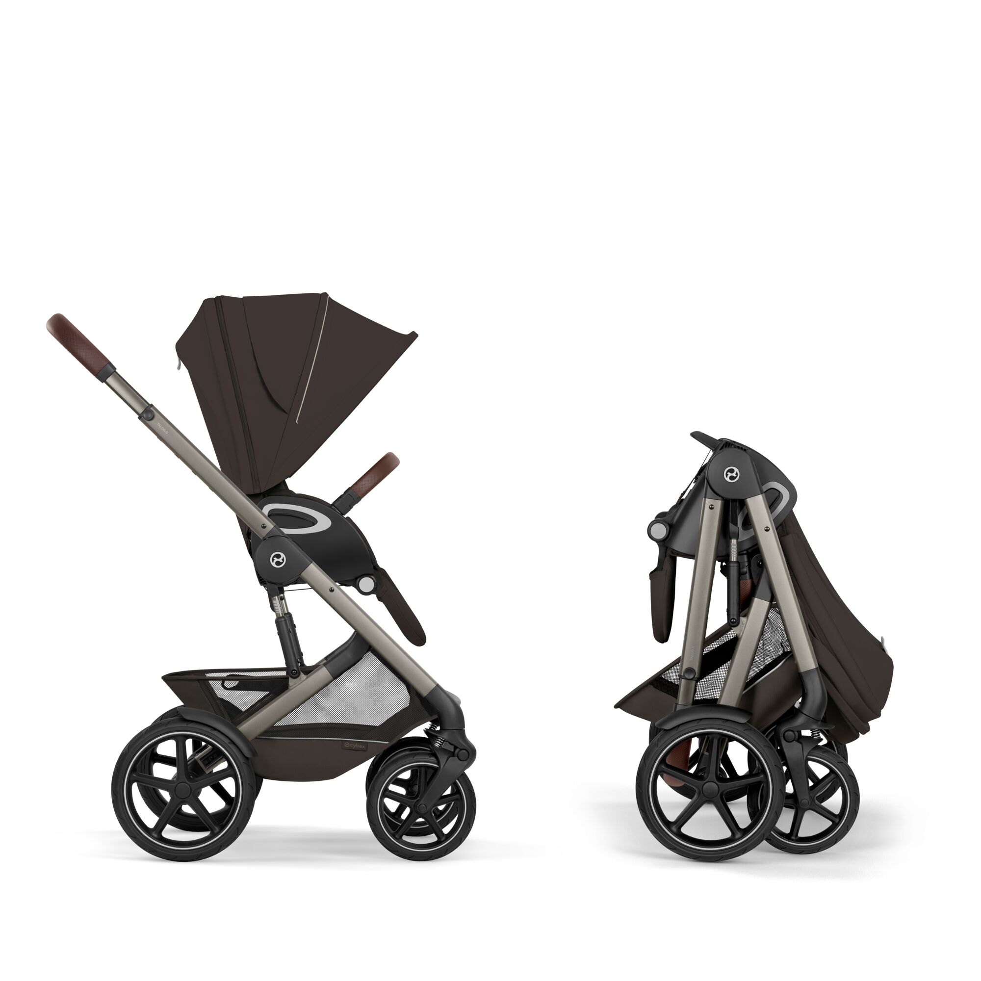 CYBEX TALOS S LUX športový kočík TAUPE CHOCOLATE BROWN 2026