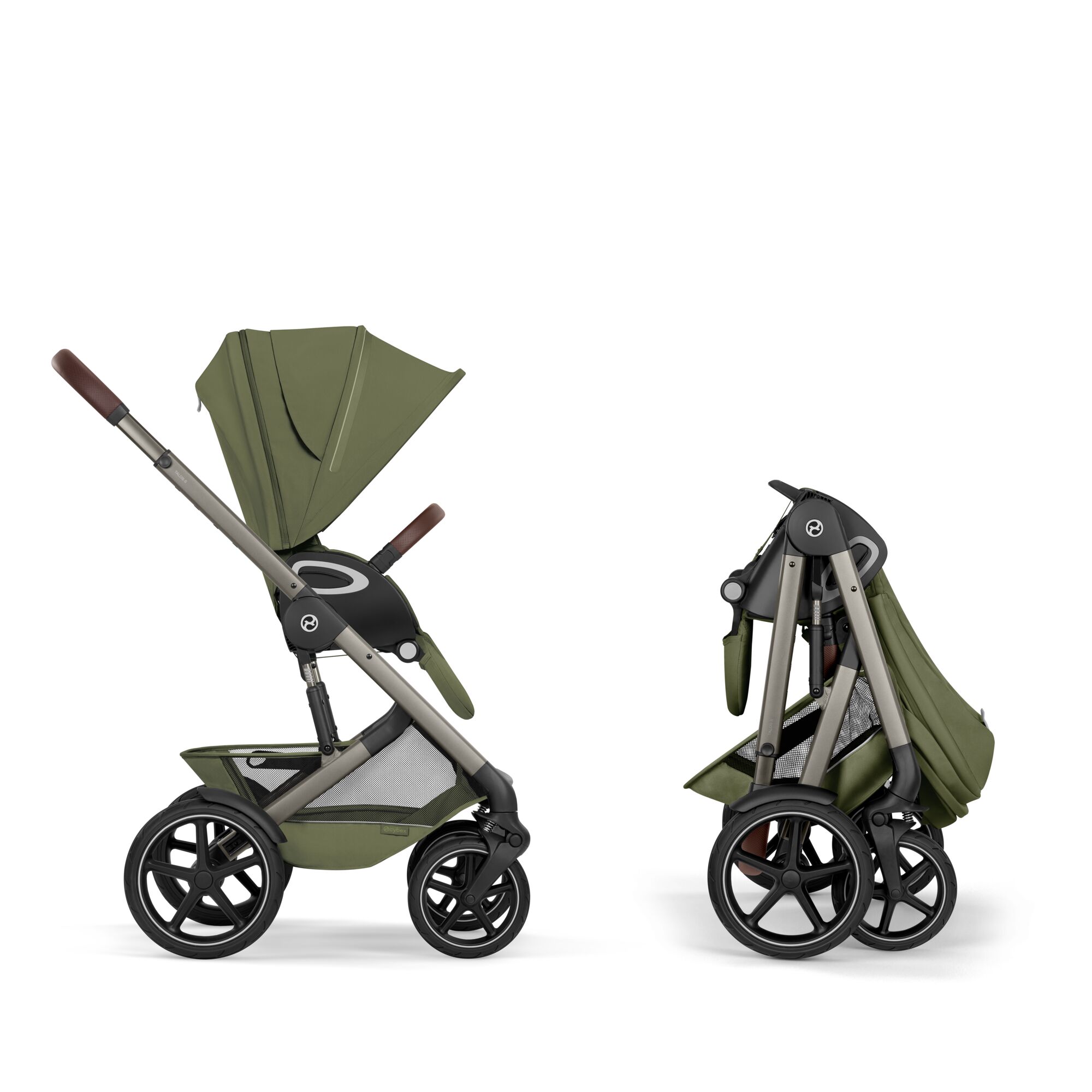 CYBEX TALOS S LUX športový kočík TAUPE MOSS GREEN 2026