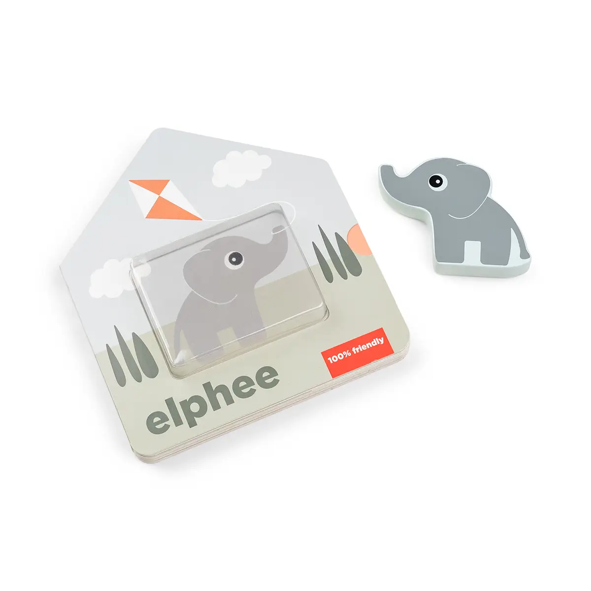 DONE BY DEER Aktivní knížka Elpee domeček