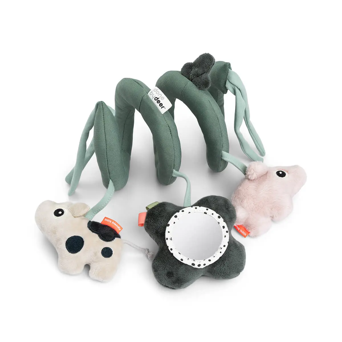 DONE BY DEER Aktivní spirála Tiny farm - zelená