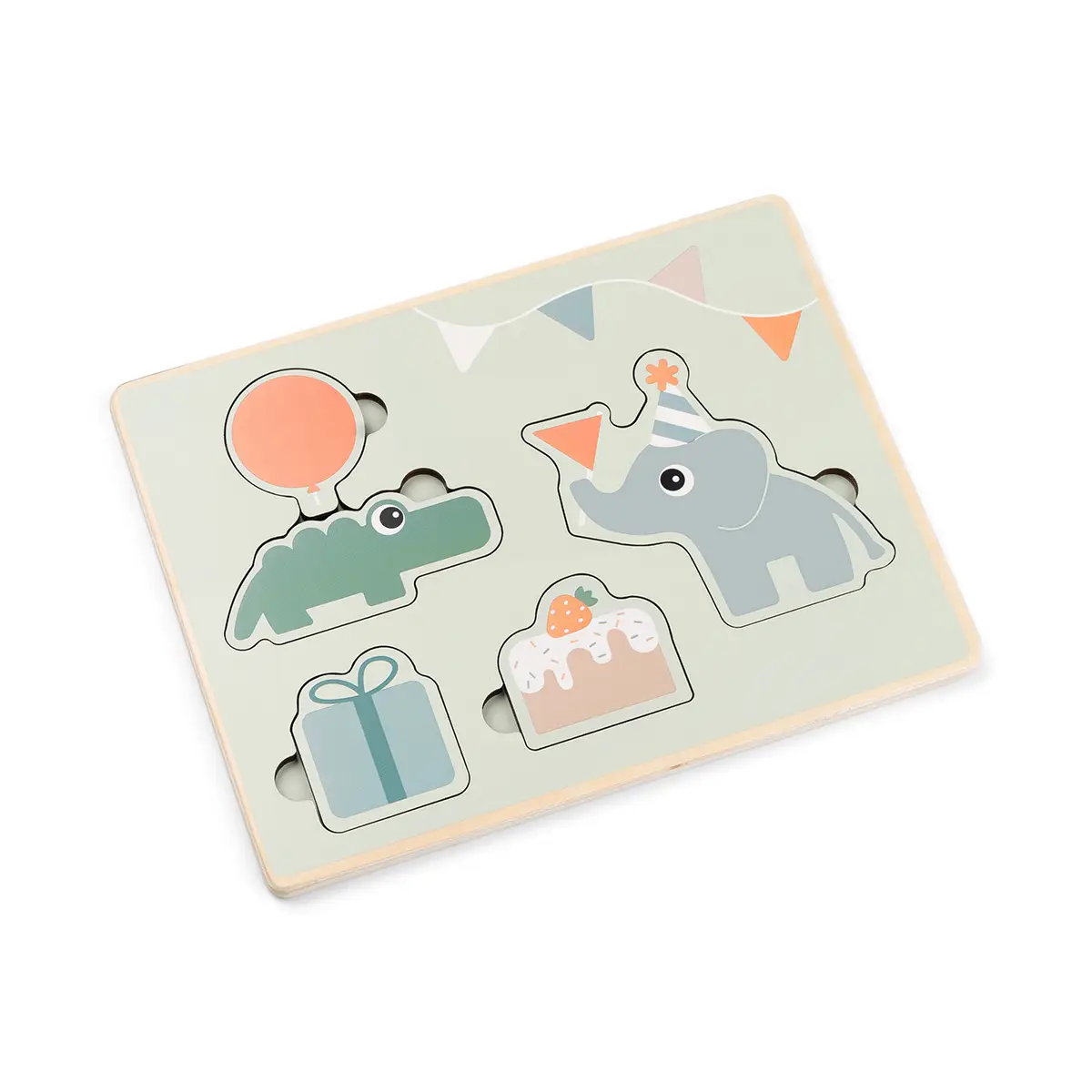 DONE BY DEER Dřevěné puzzle Celebration