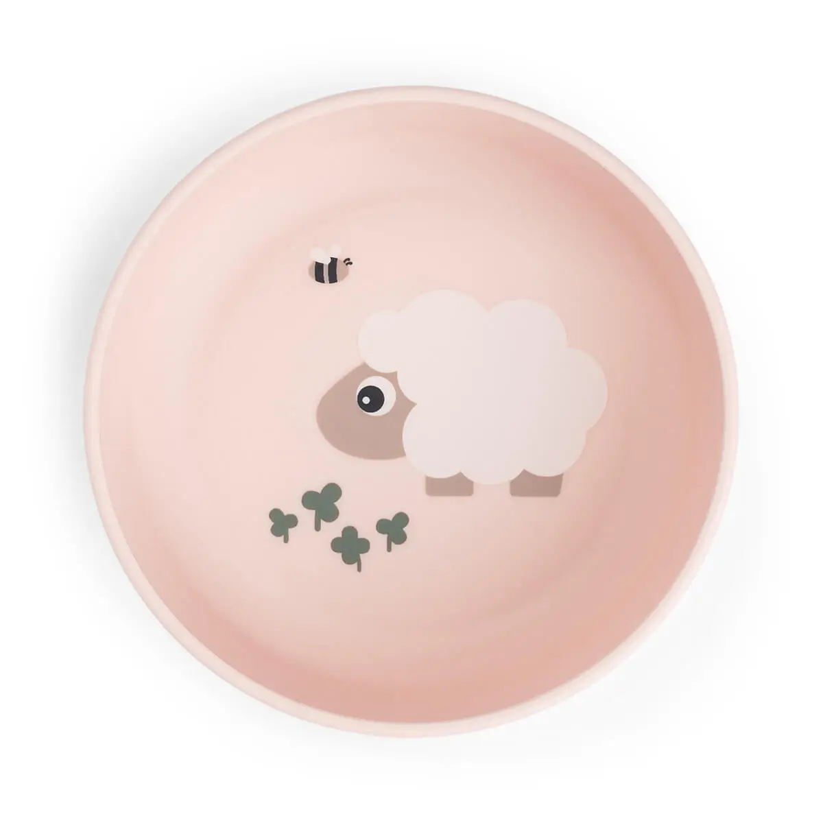 DONE BY DEER Foodie miska Tiny farm - růžová