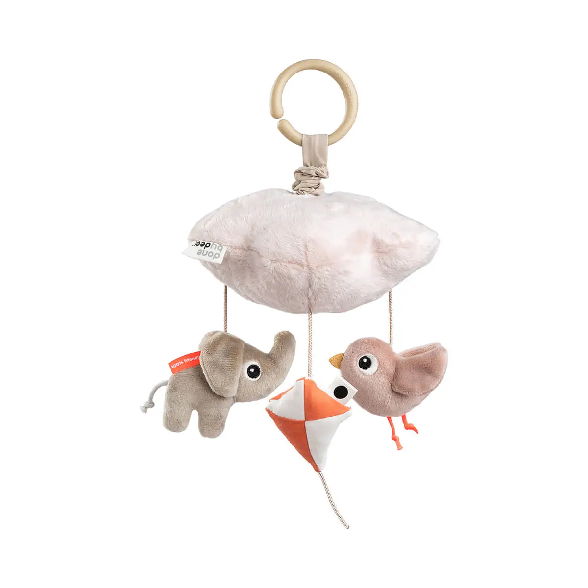 DONE BY DEER Hudební hračka Playground - růžová