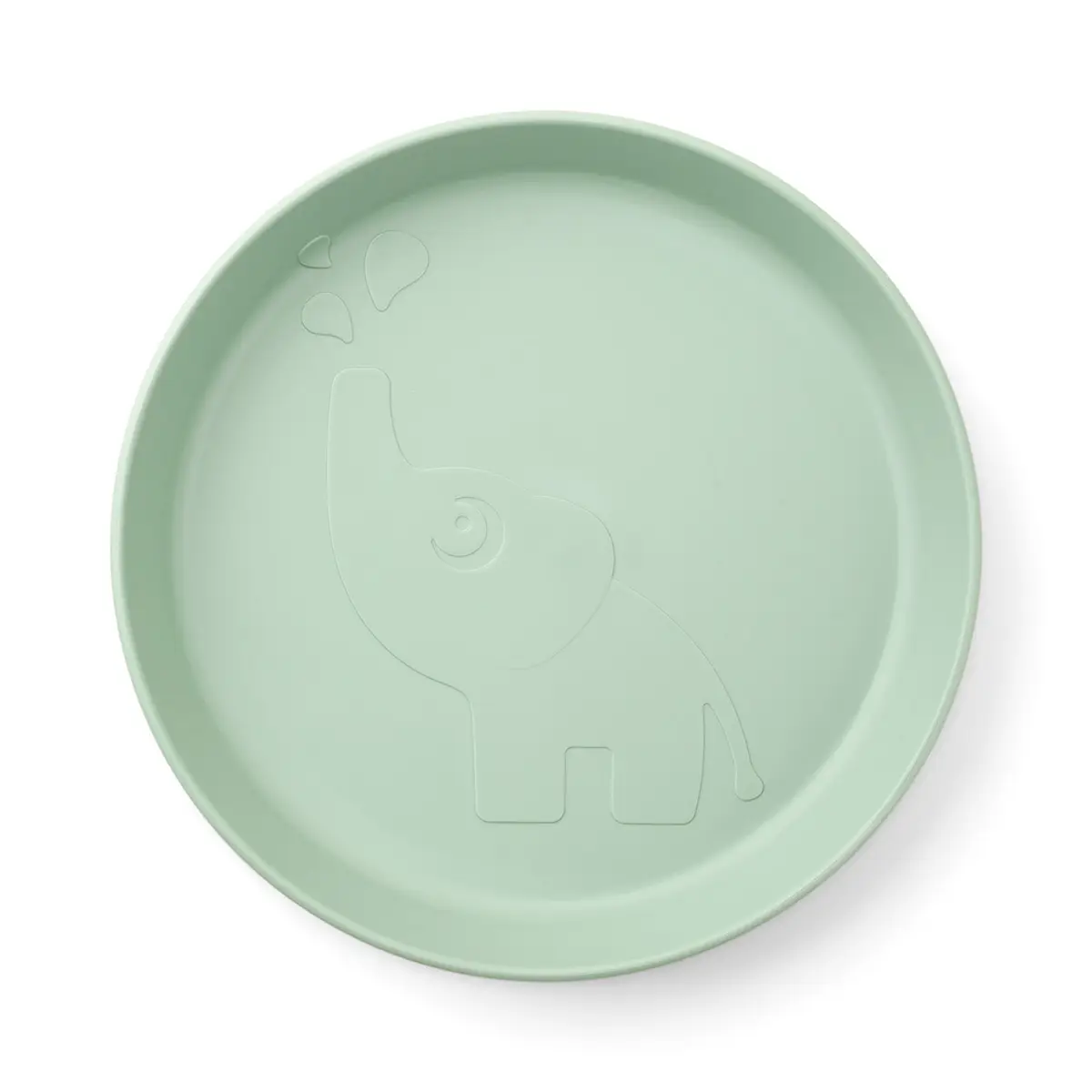 DONE BY DEER Kiddish dětský talíř Elphee - zelený