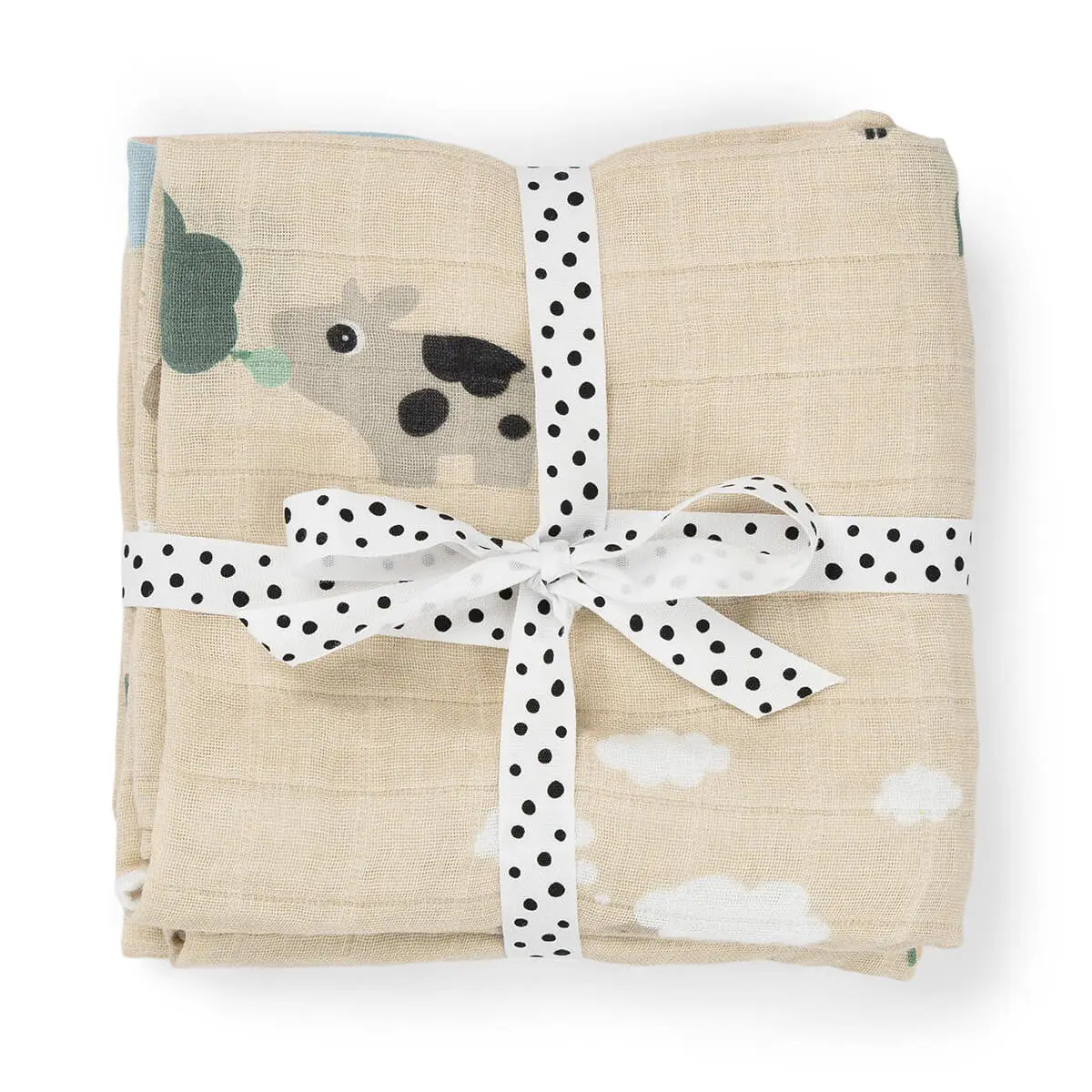 DONE BY DEER Mušelínové plenky Playground 2ks - pískové