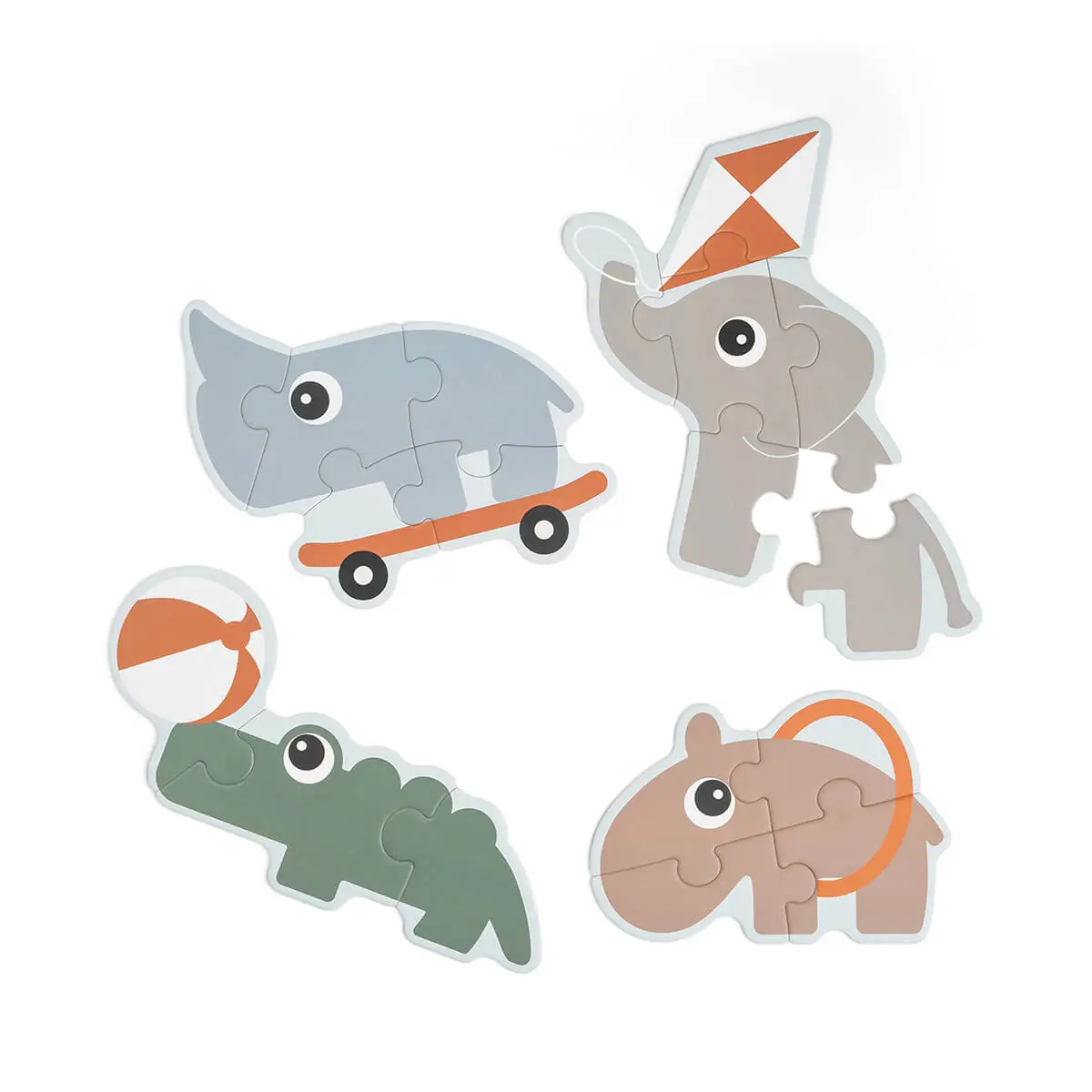 DONE BY DEER První puzzle Playground - mix barev