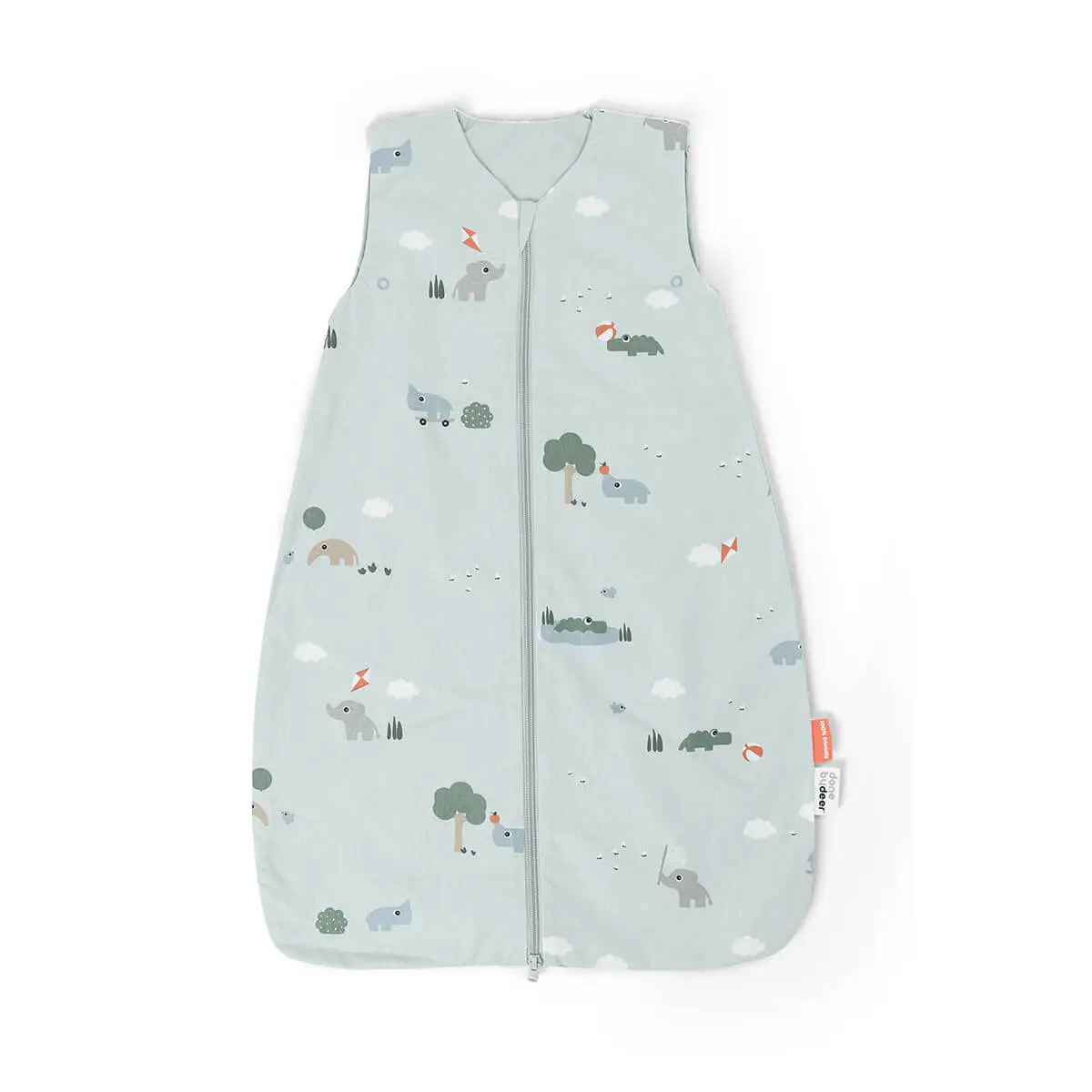 DONE BY DEER Spací pytel TOG 1.0 Playground 70 cm - modrý