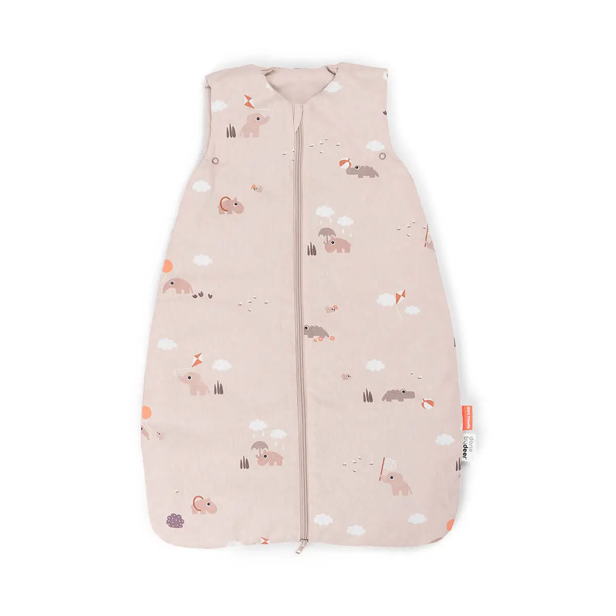 DONE BY DEER Spací pytel TOG 2.5 Playground 70 cm - růžový