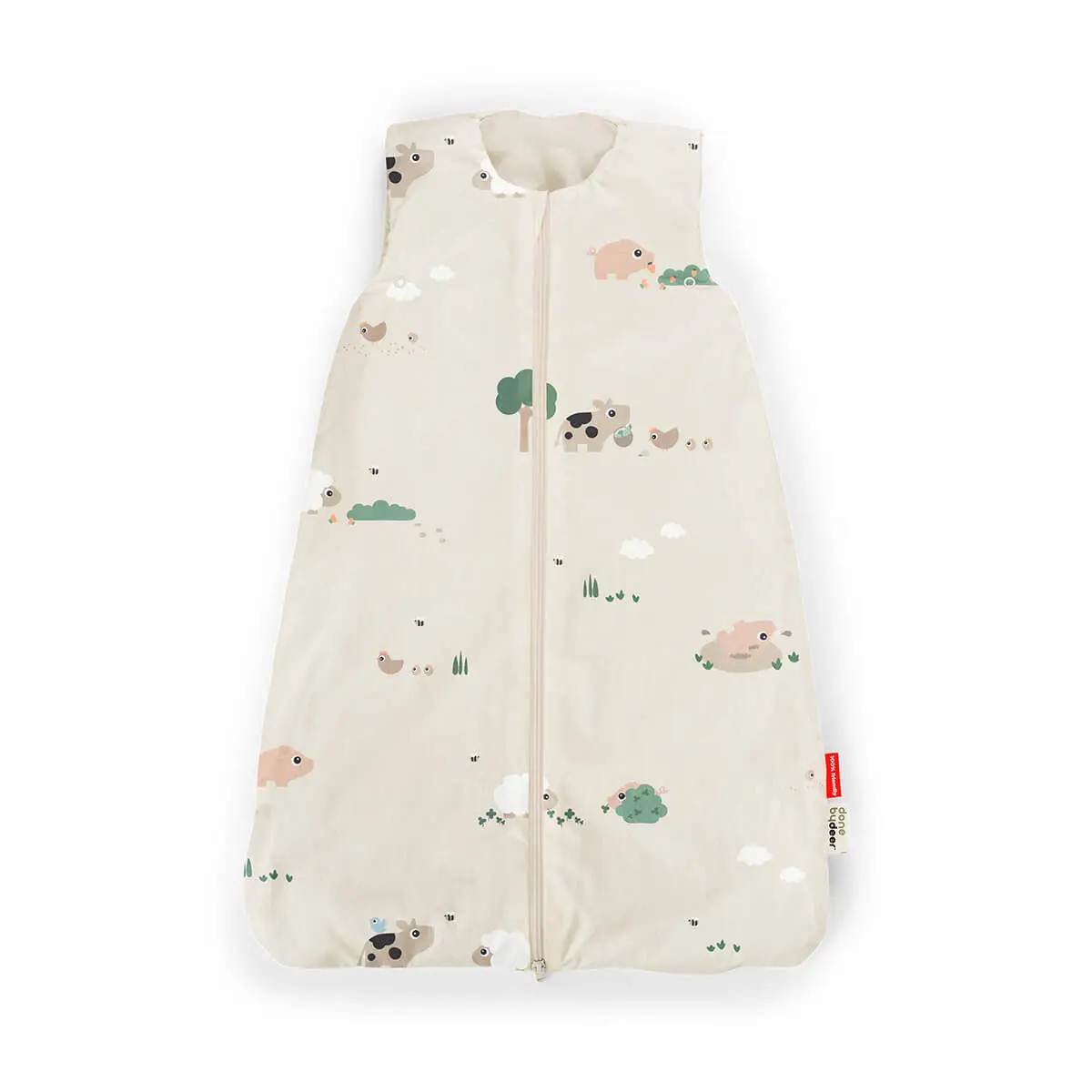 DONE BY DEER Spací pytel TOG 2.5 Playground 90 cm - pískový