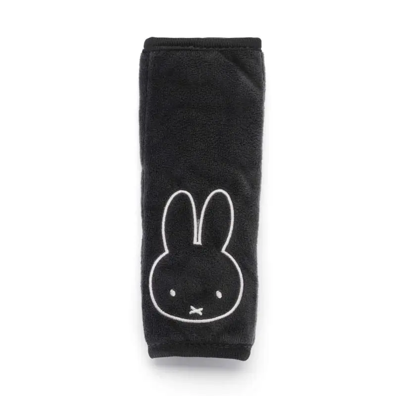 Dooky Chránič pásu LARGE Seatbelt Pad Dark Grey Miffy 1ks