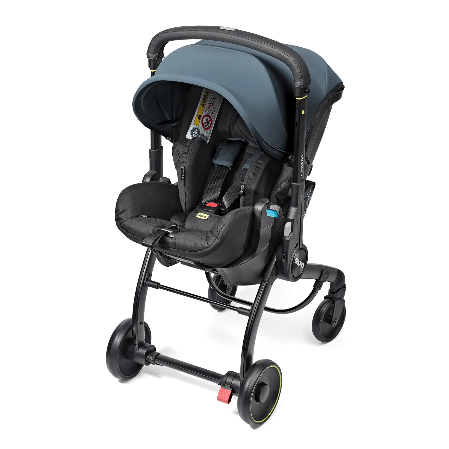 Doona X Autosedačka s integrovaným podvozkom Ocean Blue