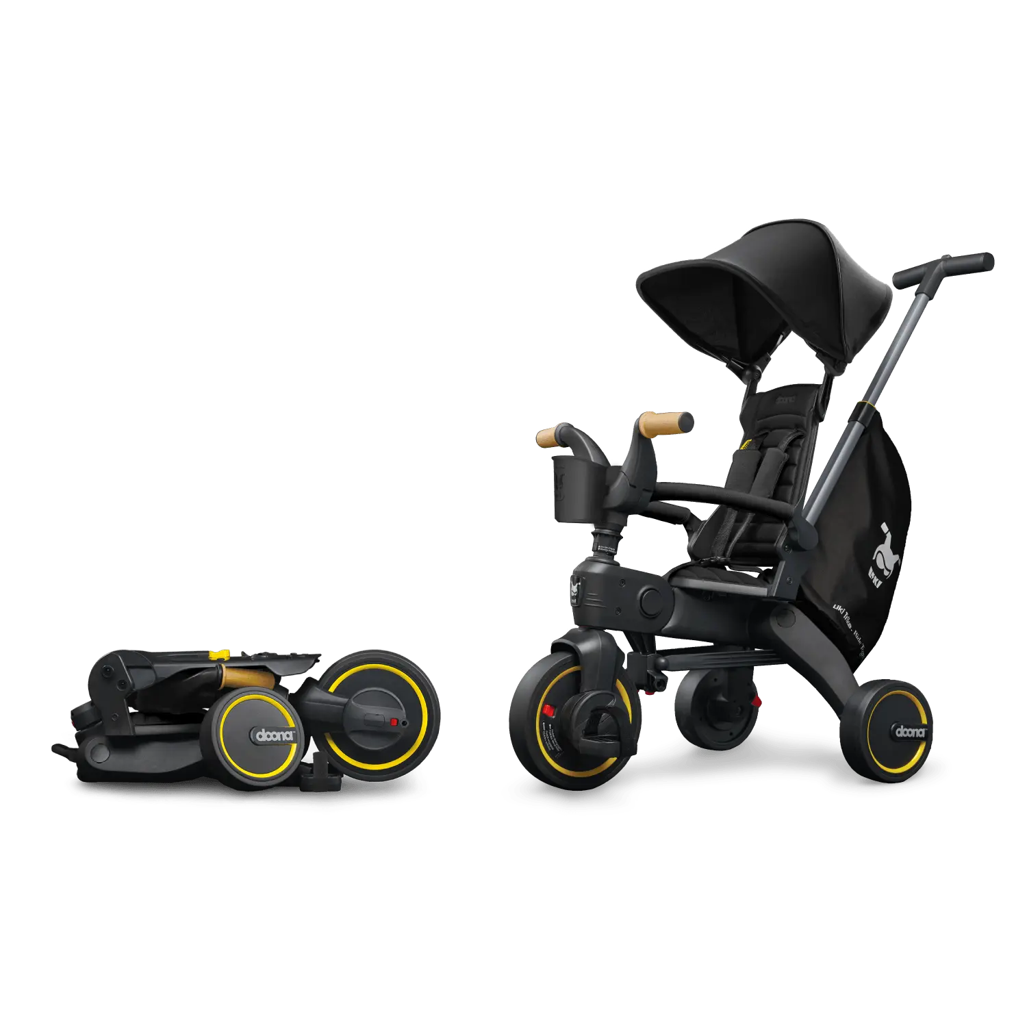 Doona Trojkolka LIKI S5 Deluxe Nitro Black