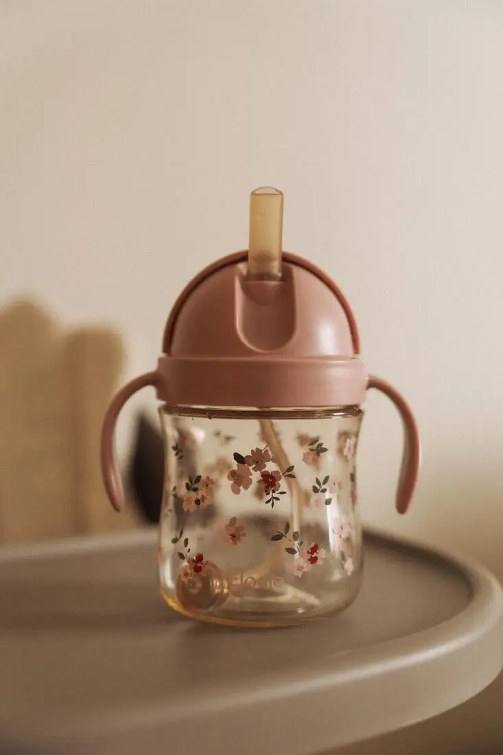 Elodie Details 2 in 1 Učiaci hrnček s ťažítkom  - Vintage Florals