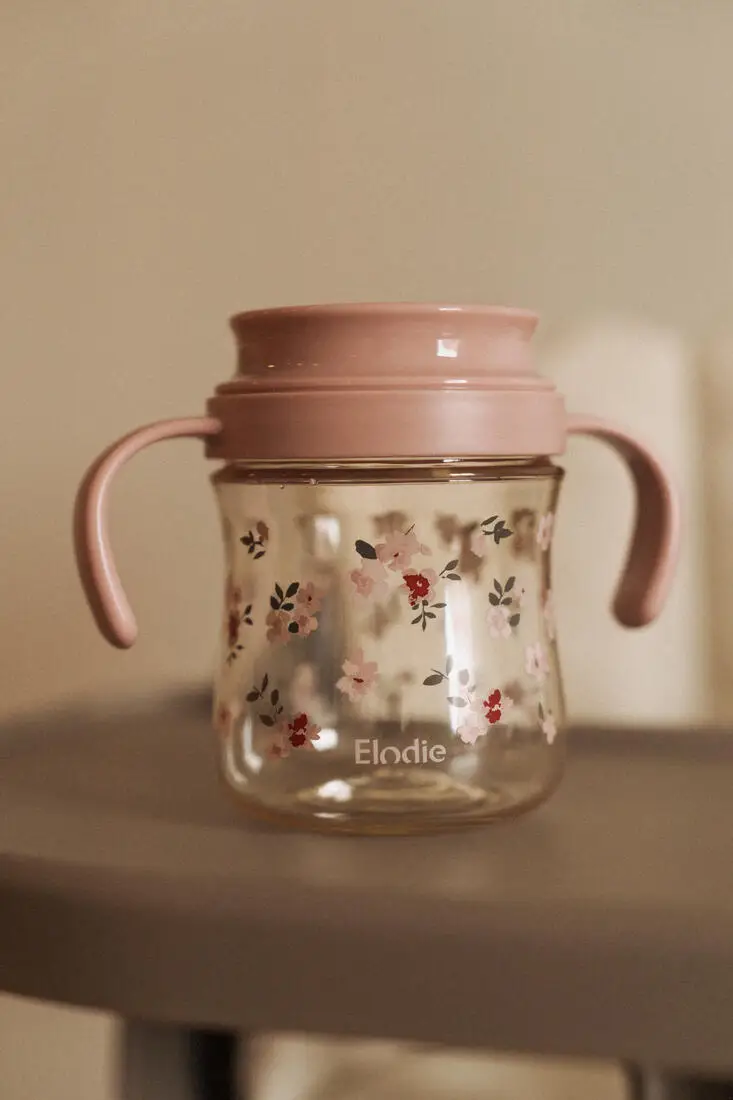Elodie Details 2 in 1 Učiaci hrnček s ťažítkom  - Vintage Florals