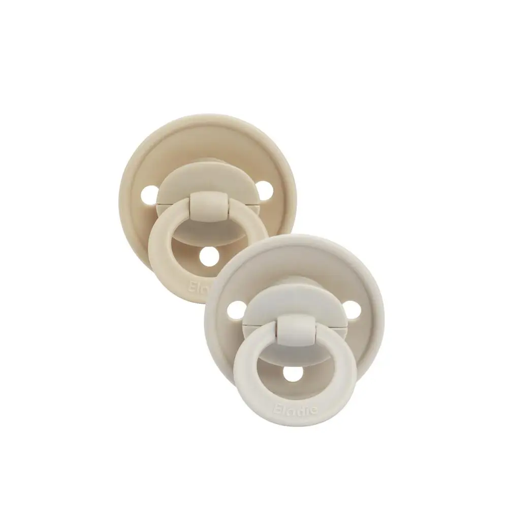 Elodie Details Latexové cumlíky Newborn Binkie Bundle - Pure Khaki