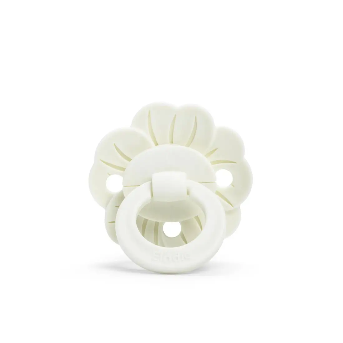 Elodie Details cumlík Binky Bloom Silicone - Vanilla White