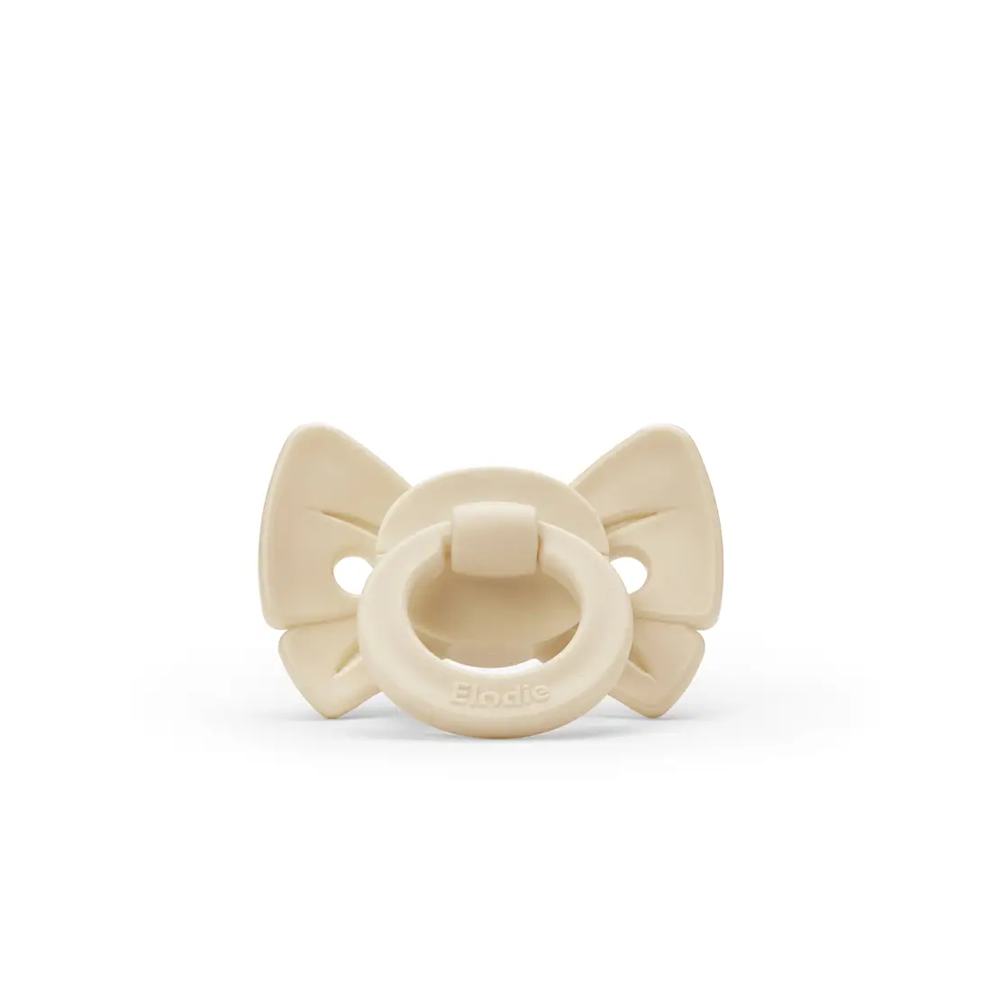 Elodie Details cumlík Binky Bow Silicone - Oat White