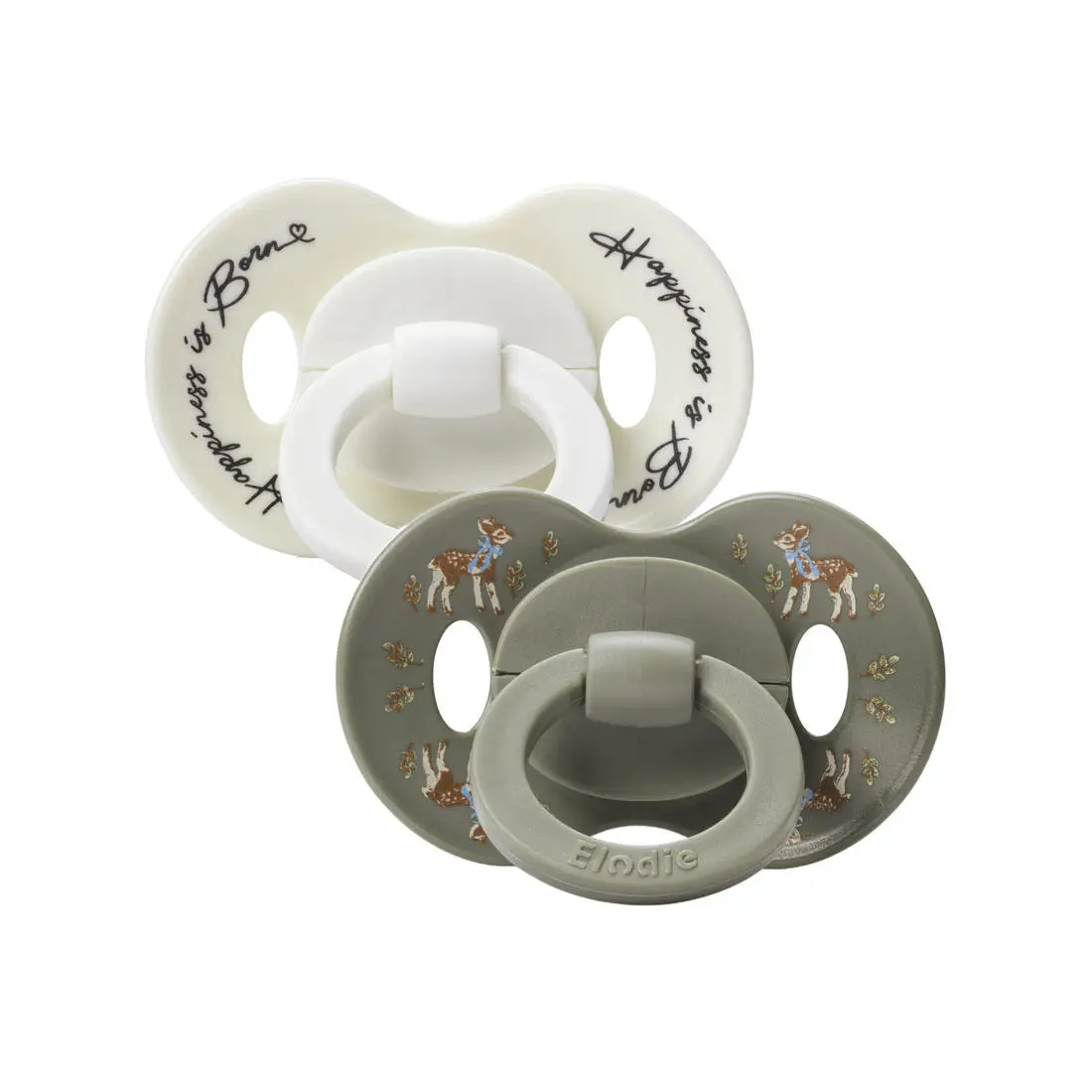 Elodie Details Silicone Cumlíky Binky Bundle Newborn - Bluebow Bambi