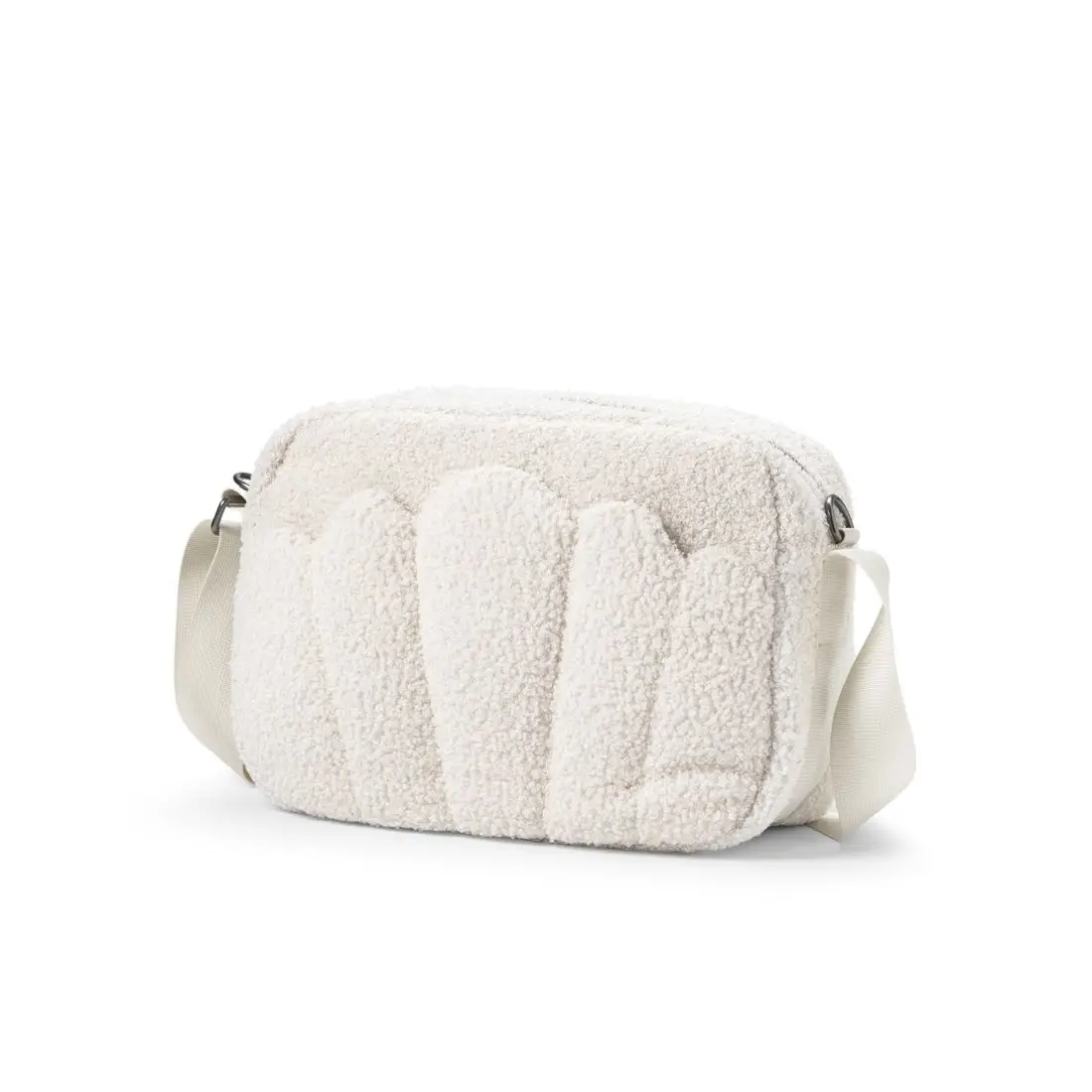 Elodie Details Prebaľovacia taška Crossbody - White Bouclé