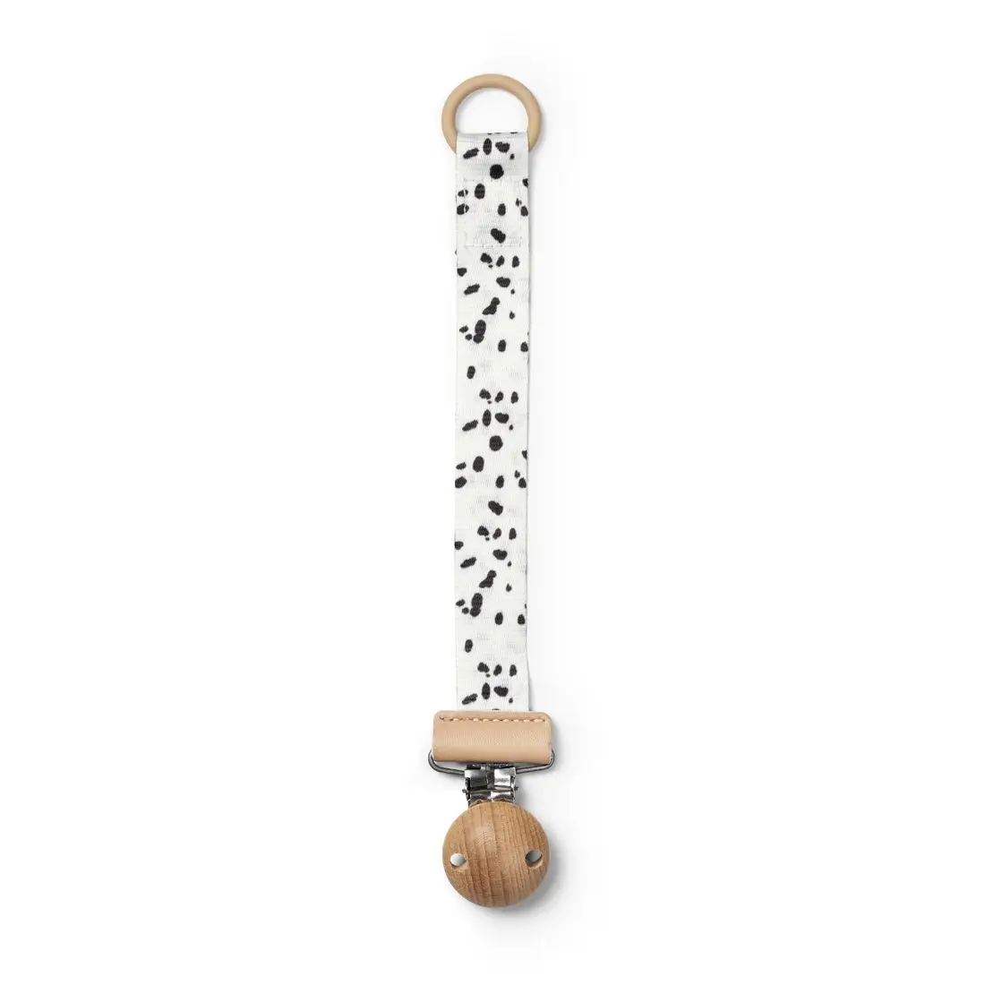 Elodie Details Drevený Klip na cumlík - Dalmatian Dots