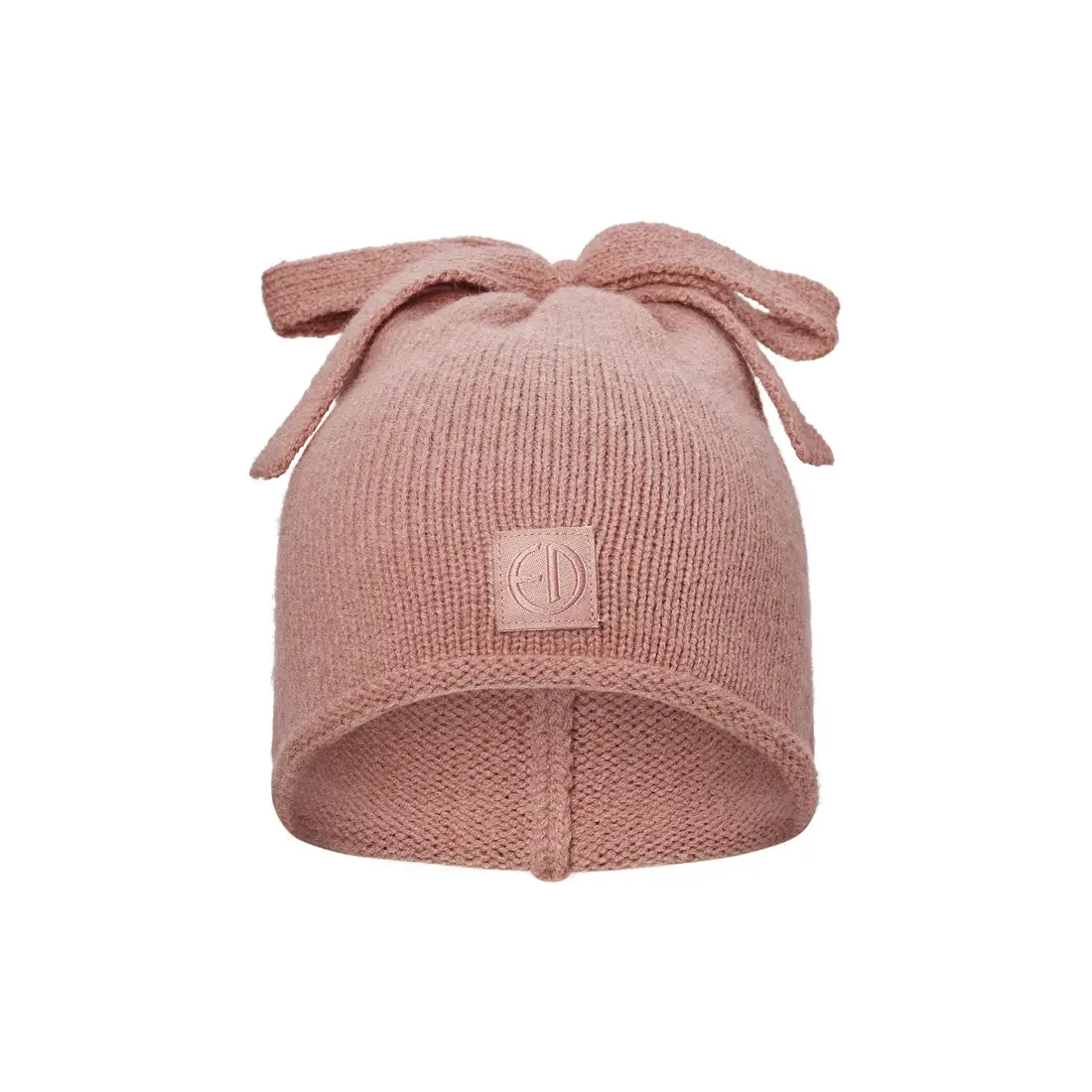 Elodie Details Čiapka Furry Knit Beanies - Rosy Bow 0-6 mesiacov